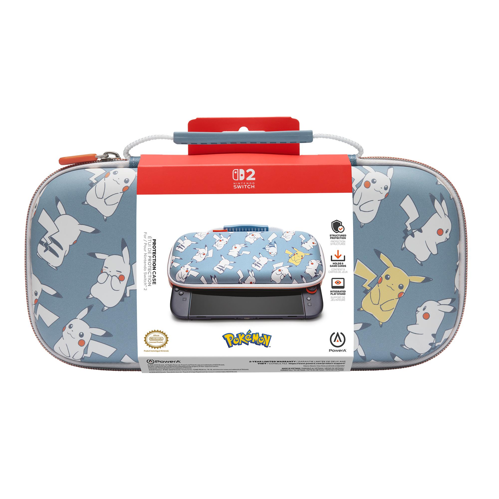 Voir la diapositive 4 : PowerA Housse de protection Pokémon Pikachu Nintendo Switch 2