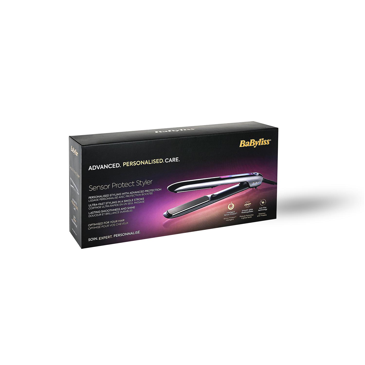 Voir la diapositive 13 : BABYLISS Lisseur ST490E - Noir