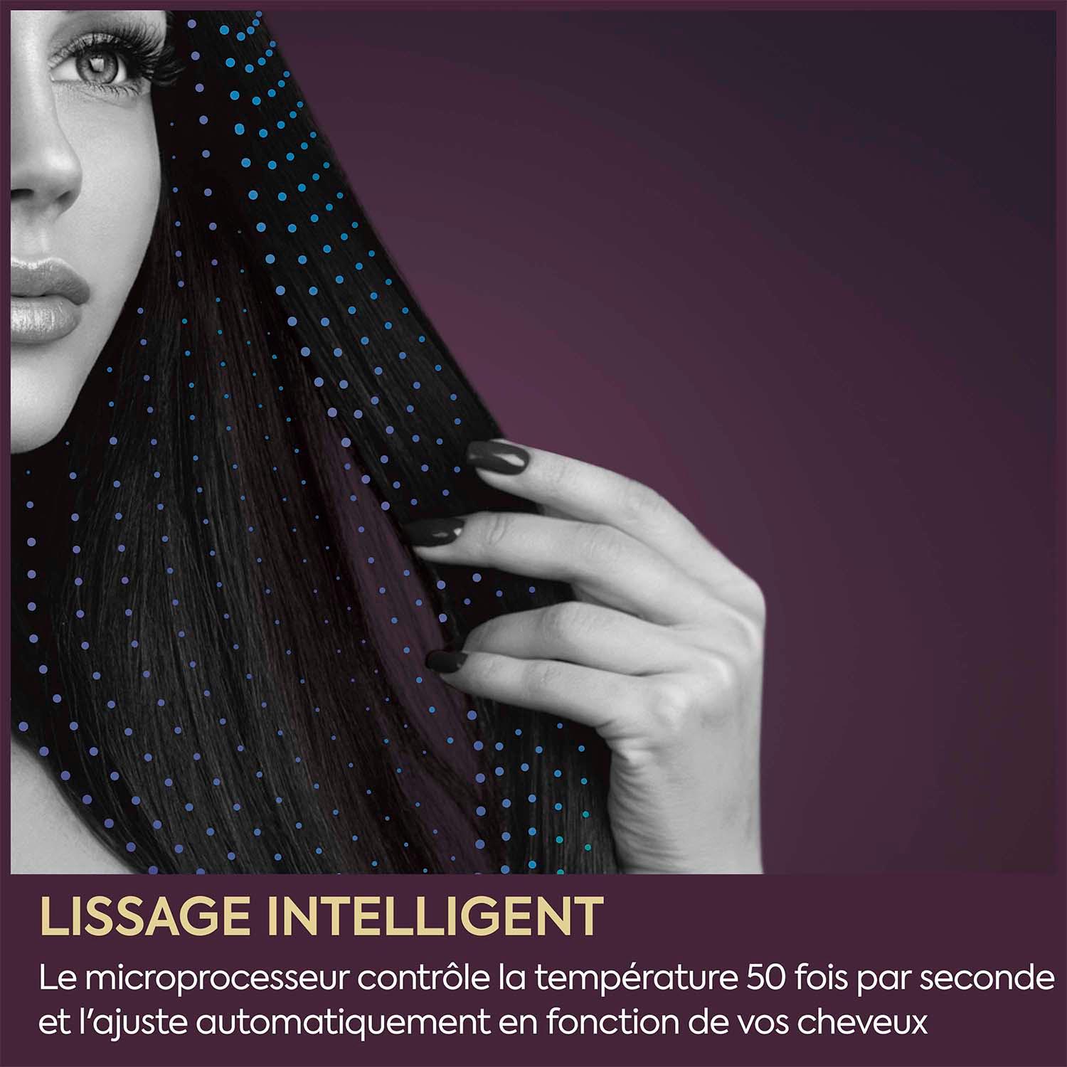 Voir la diapositive 7 : BABYLISS Lisseur ST490E - Noir