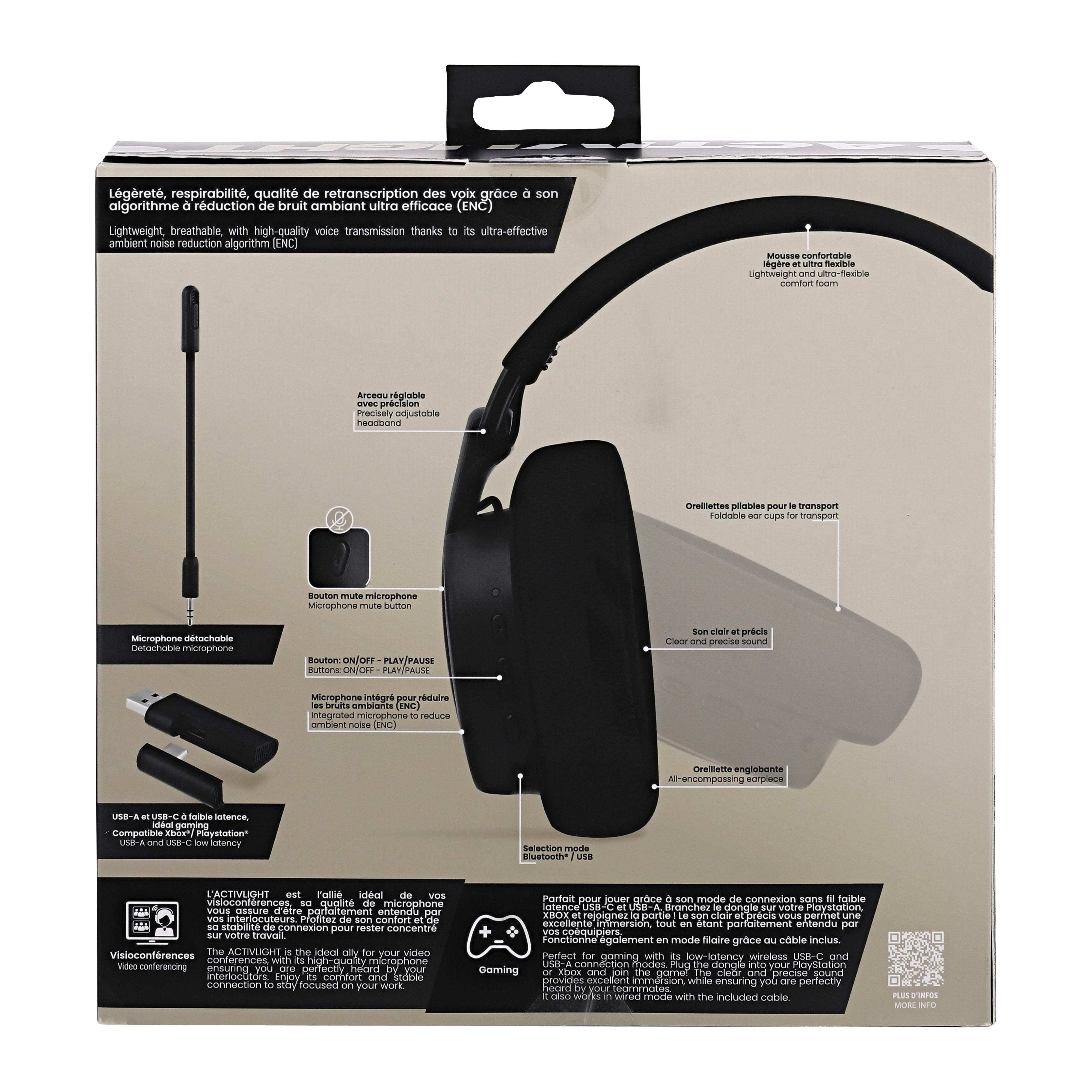 Voir la diapositive 18 : TNB Casque ActivLight Bluetooth