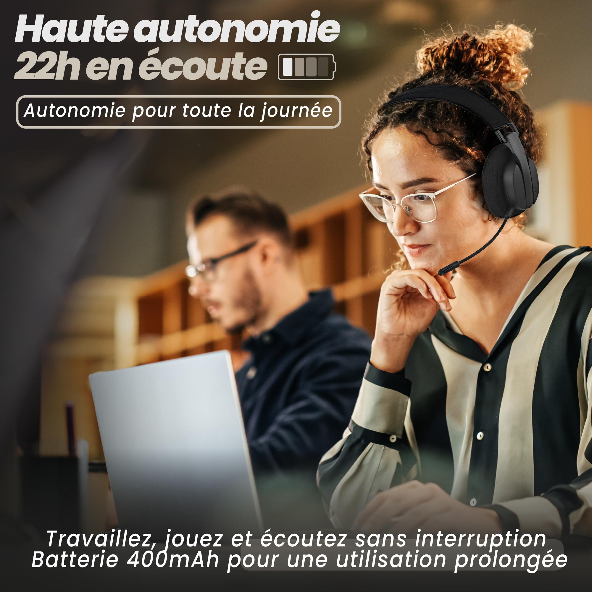 Voir la diapositive 5 : TNB Casque ActivLight Bluetooth