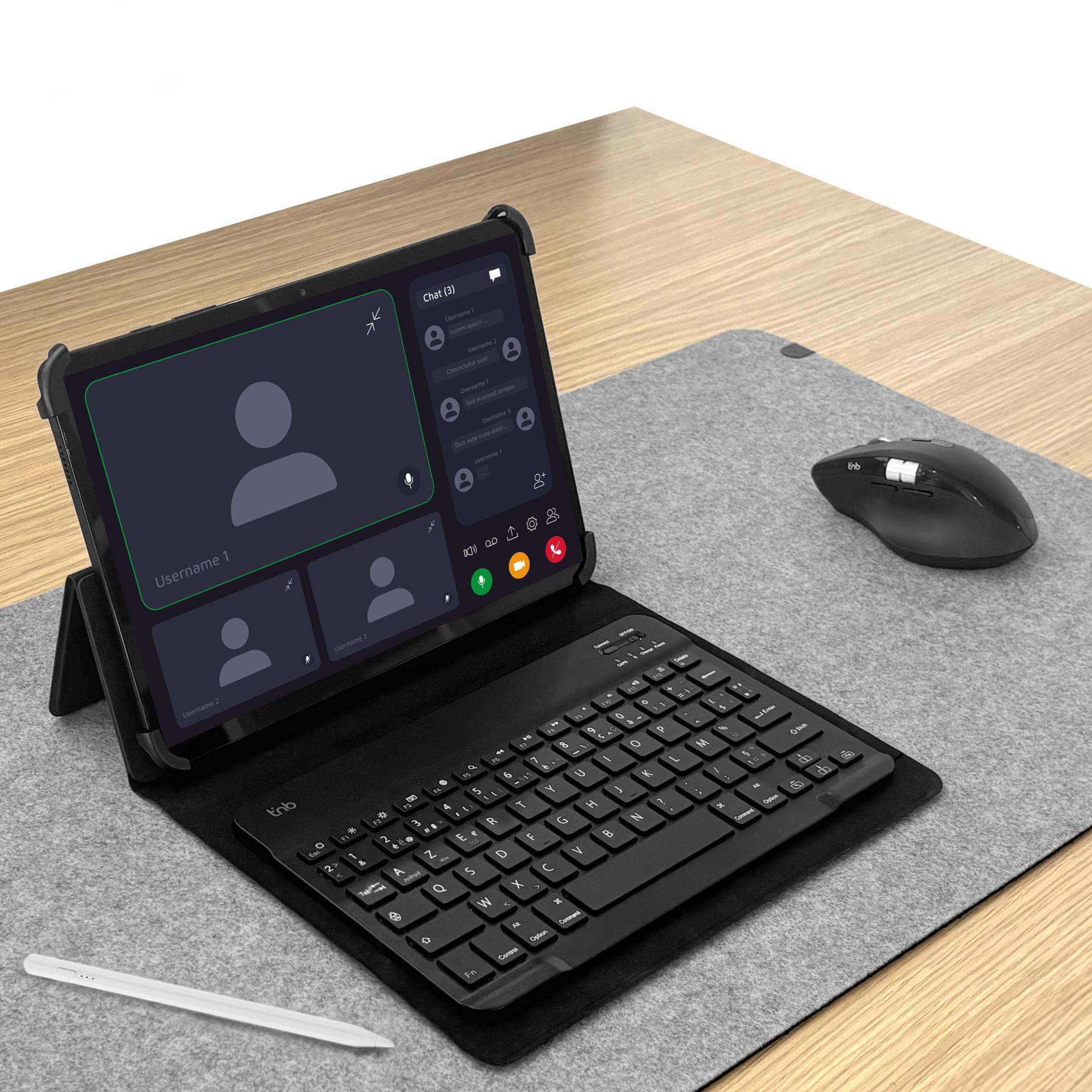 Voir la diapositive 3 : TNB Clavier Folio pour tablette Magnétique