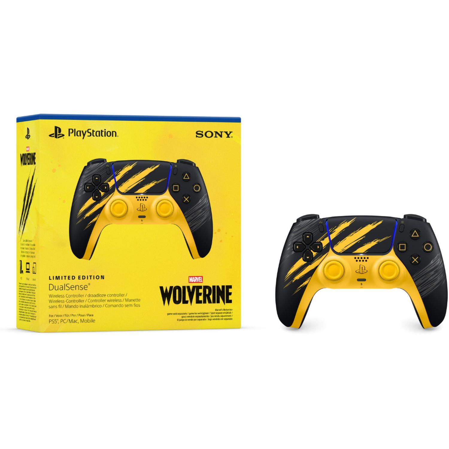 SONY Manette sans fil DualSense – Édition limitée Marvel’s Wolverine
