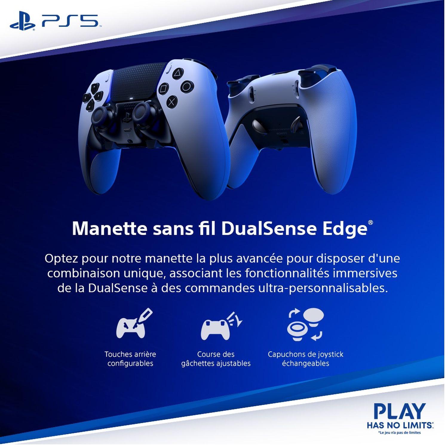 Voir la diapositive 3 : SONY Manette sans fil DualSense – Édition limitée Marvel’s Wolverine