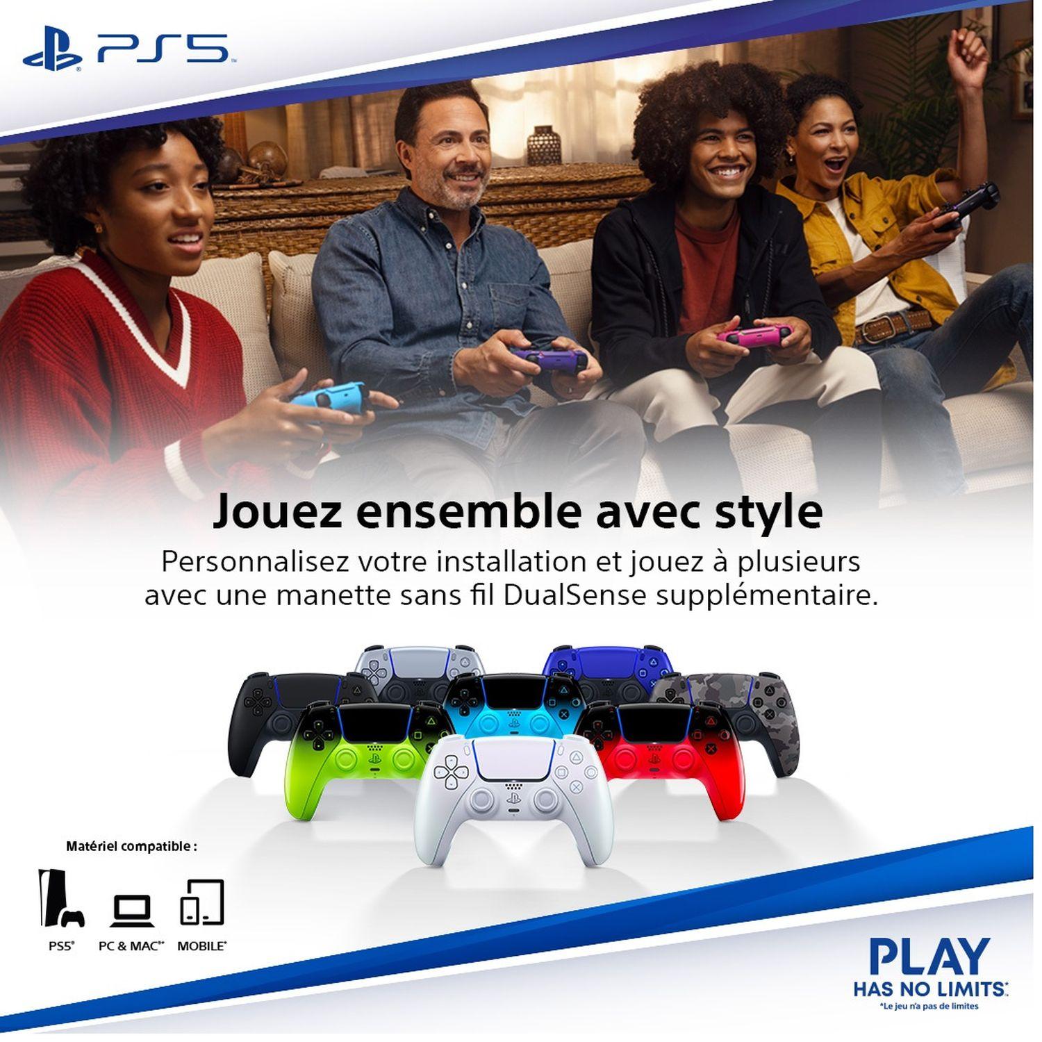 Voir la diapositive 5 : SONY Manette sans fil DualSense – Édition limitée Marvel’s Wolverine