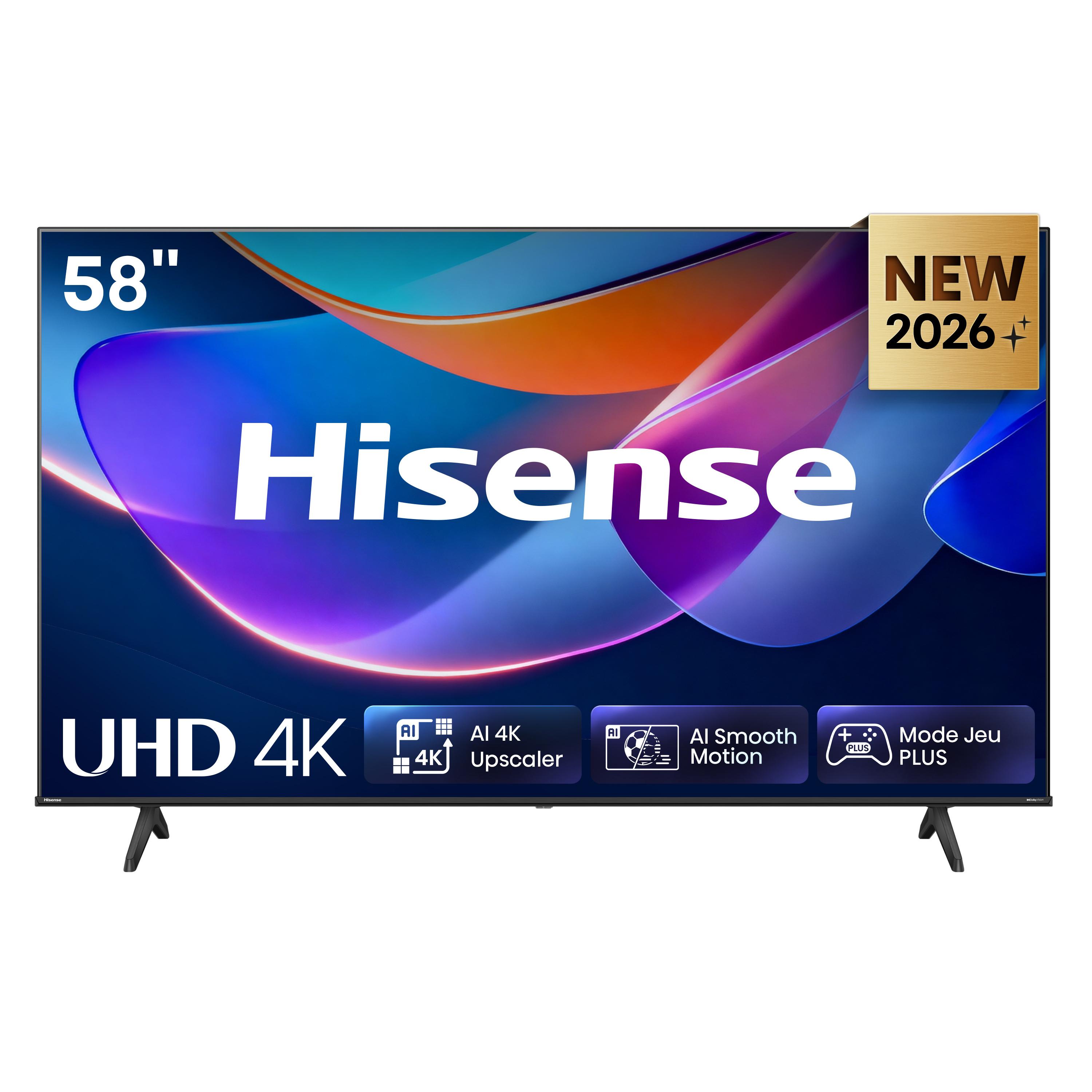 HISENSE TV UHD 4K 58A6S