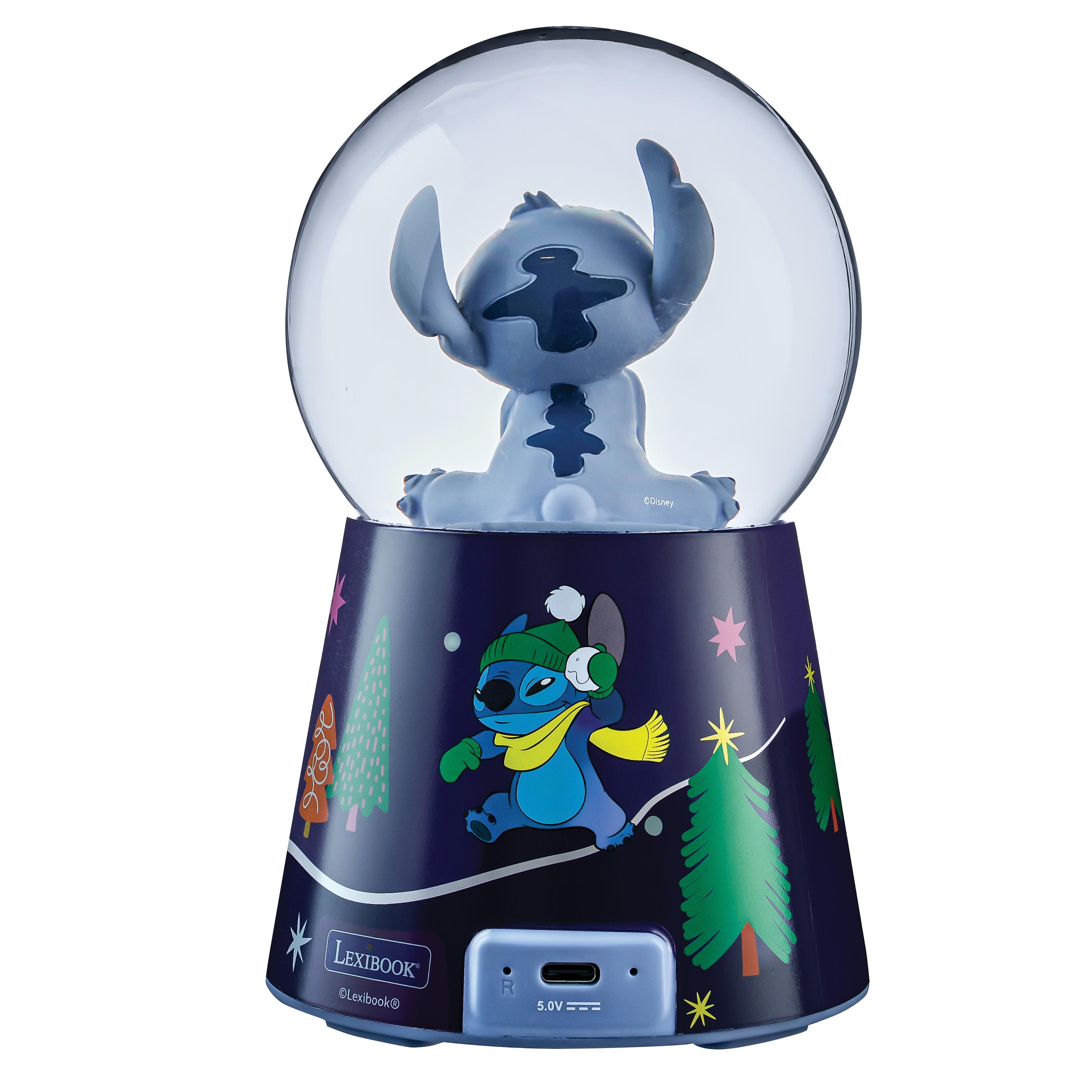 Voir la diapositive 2 : LEXIBOOK Enceinte portable Boule à Neige Stitch