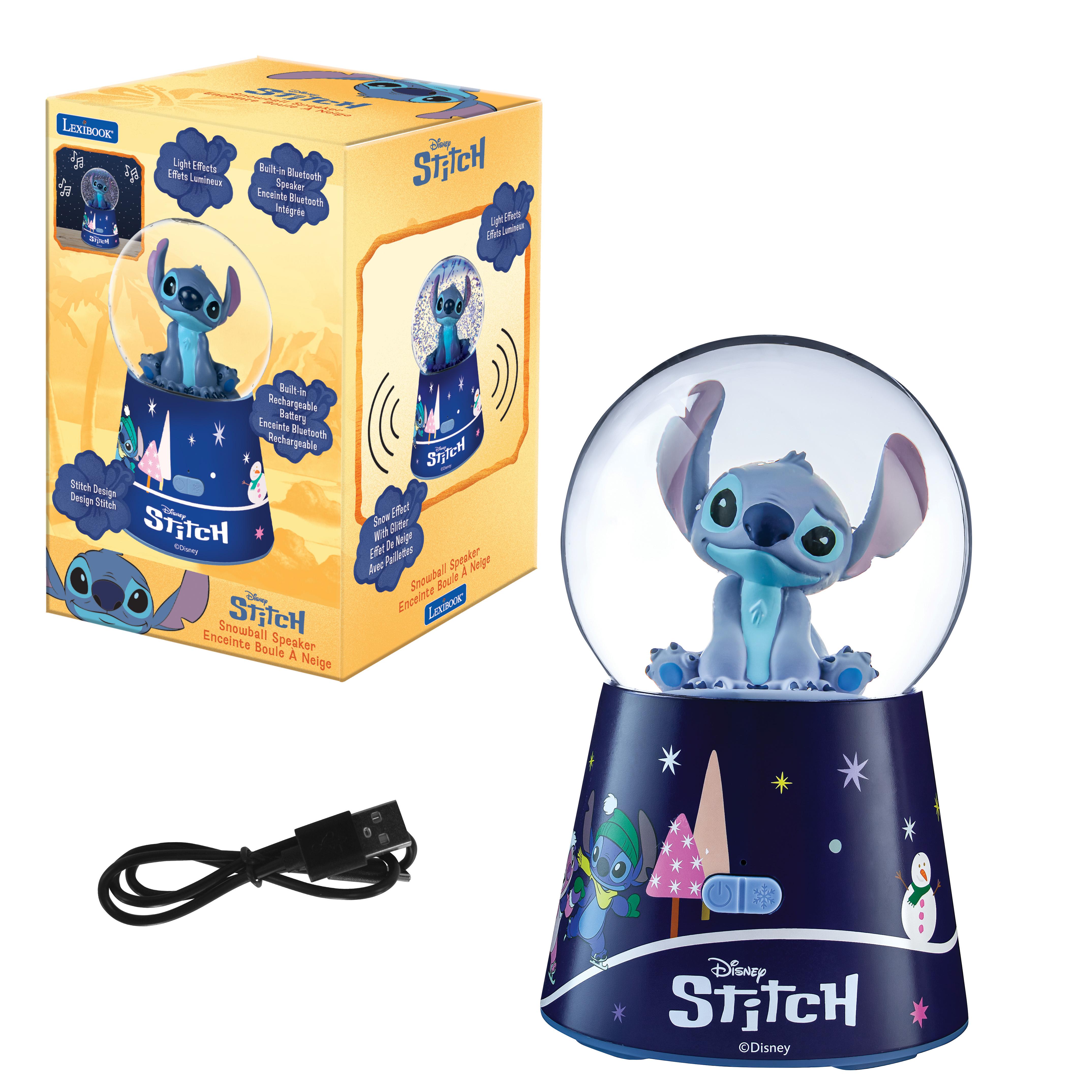 Voir la diapositive 4 : LEXIBOOK Enceinte portable Boule à Neige Stitch