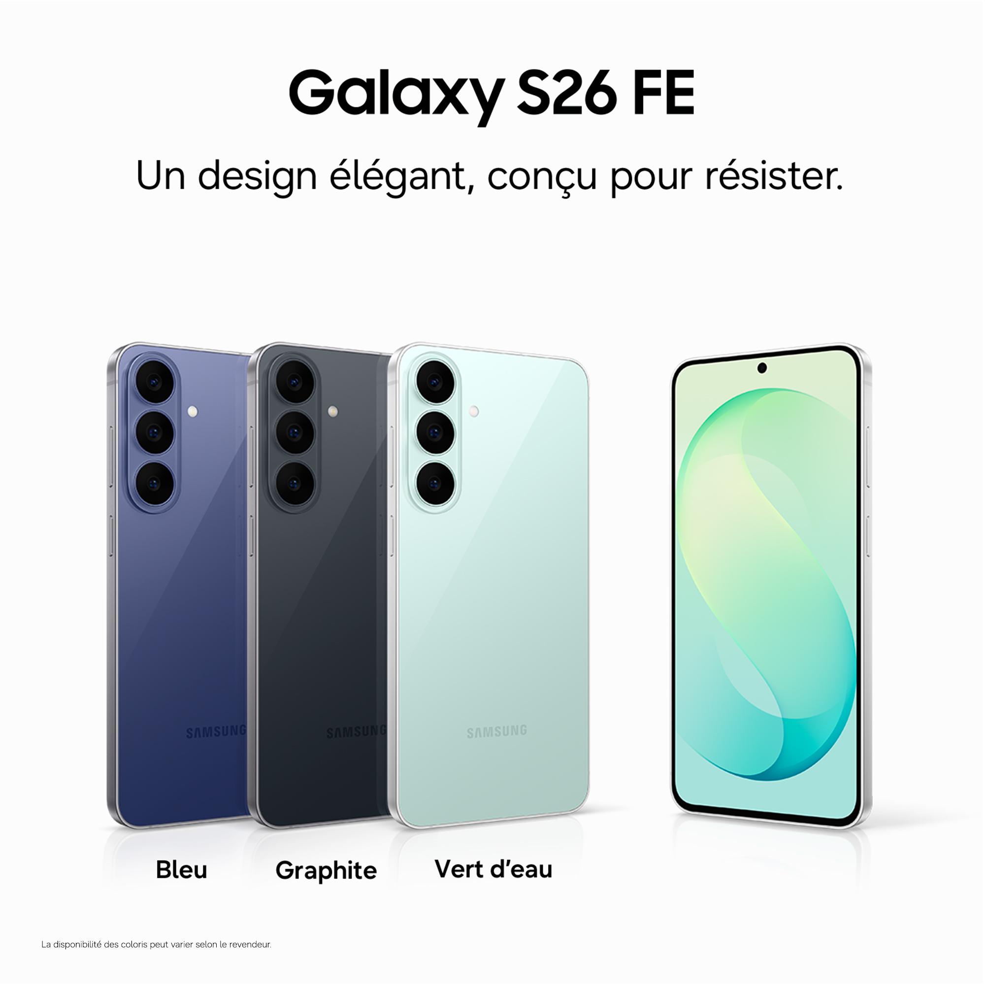 Voir la diapositive 2 : SAMSUNG Galaxy S26FE 512Go - Noir