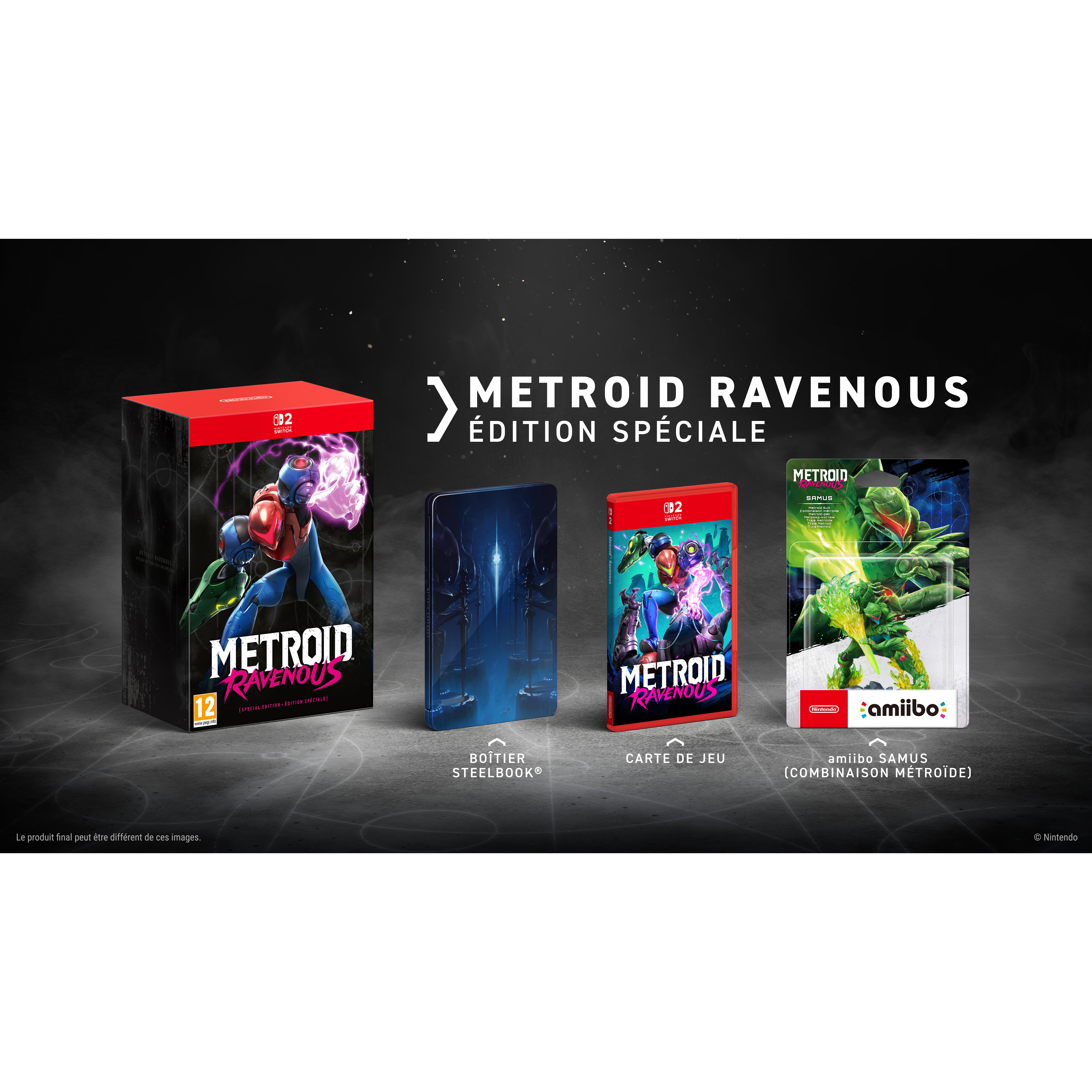 Metroid Ravenous Édition Spéciale Nintendo Switch 2 pas cher - Auchan.fr