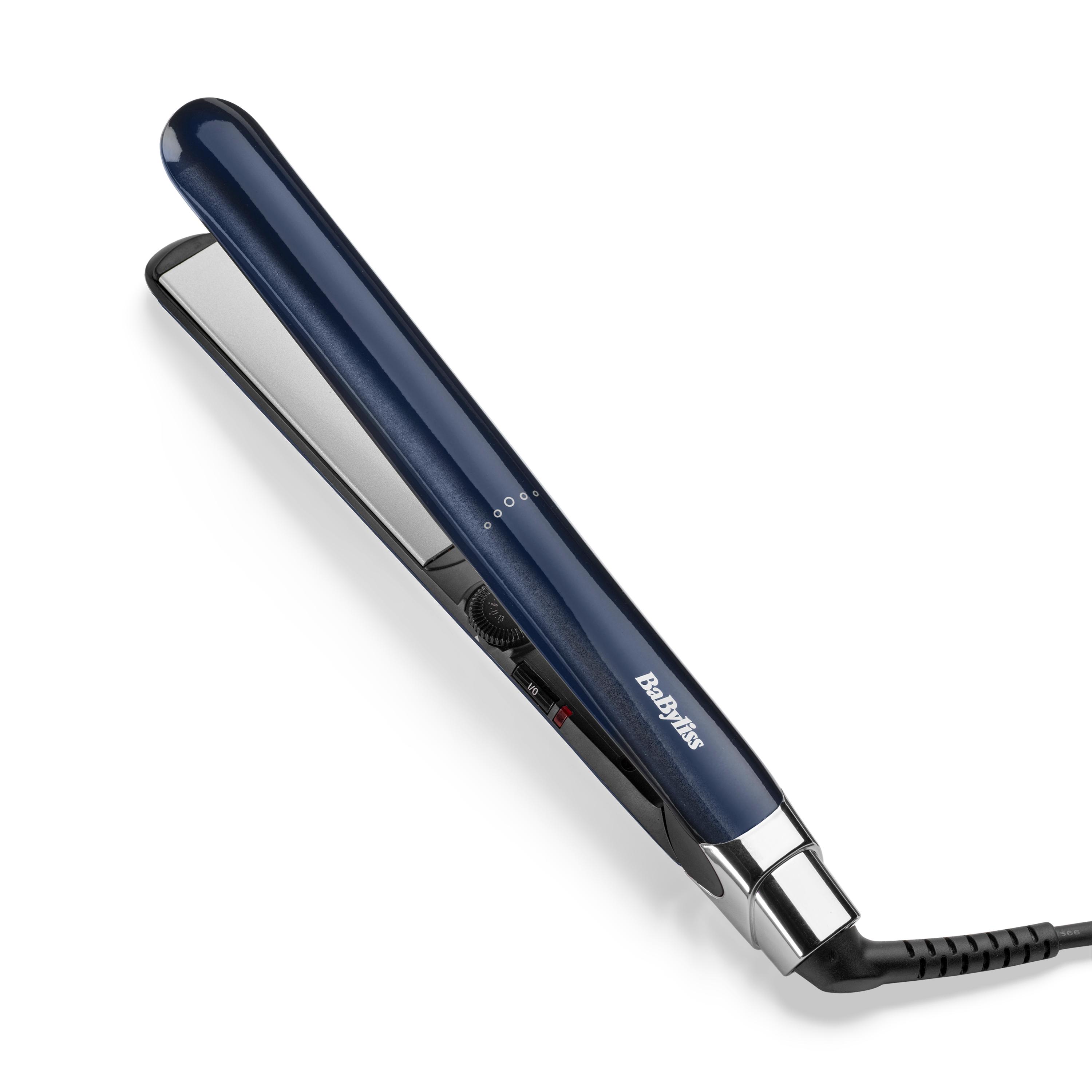 Voir la diapositive 2 : BABYLISS Lisseur ST918PE - Bleu