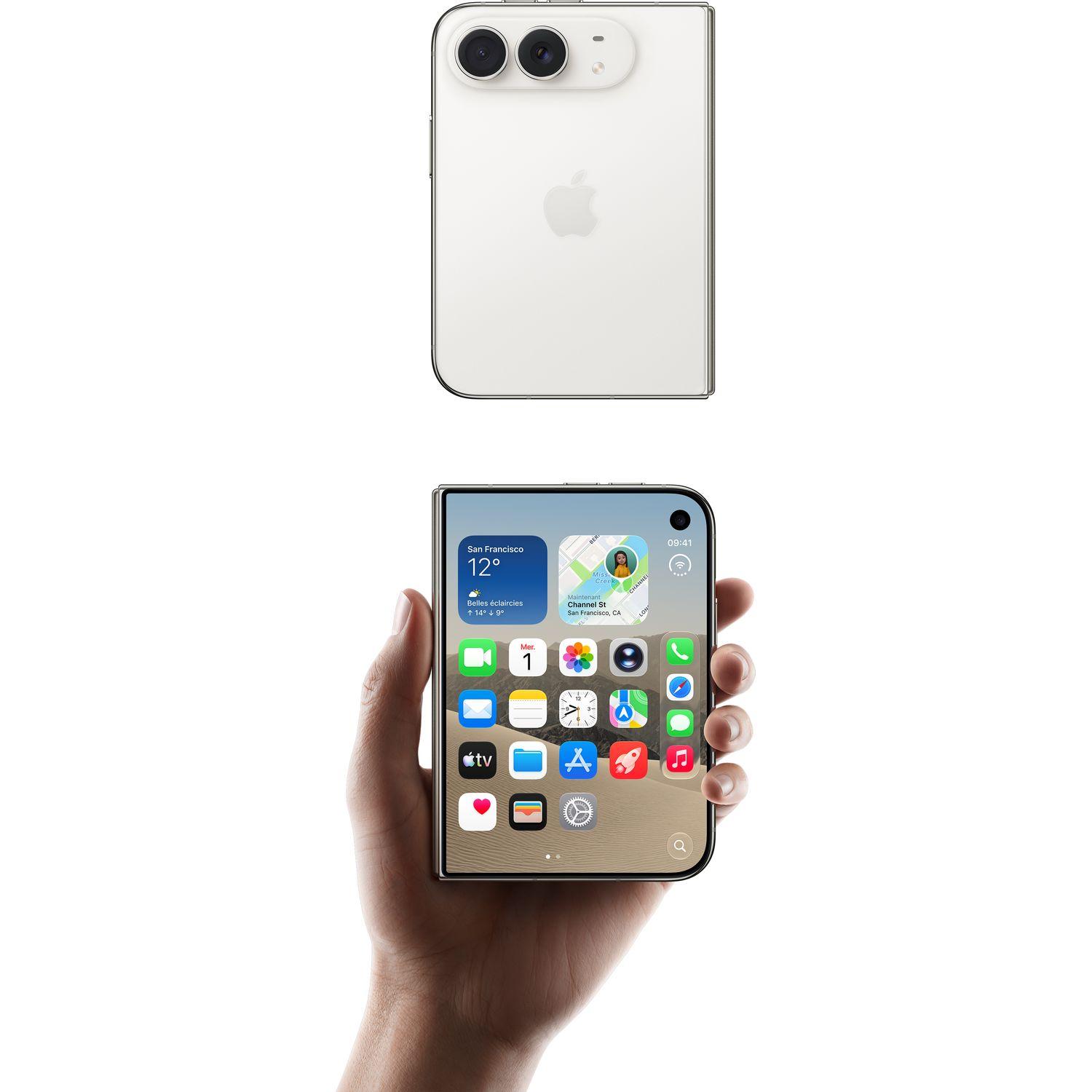 Voir la diapositive 2 : APPLE iPhone 18 DUO 512Go - Etoiles Blanches
