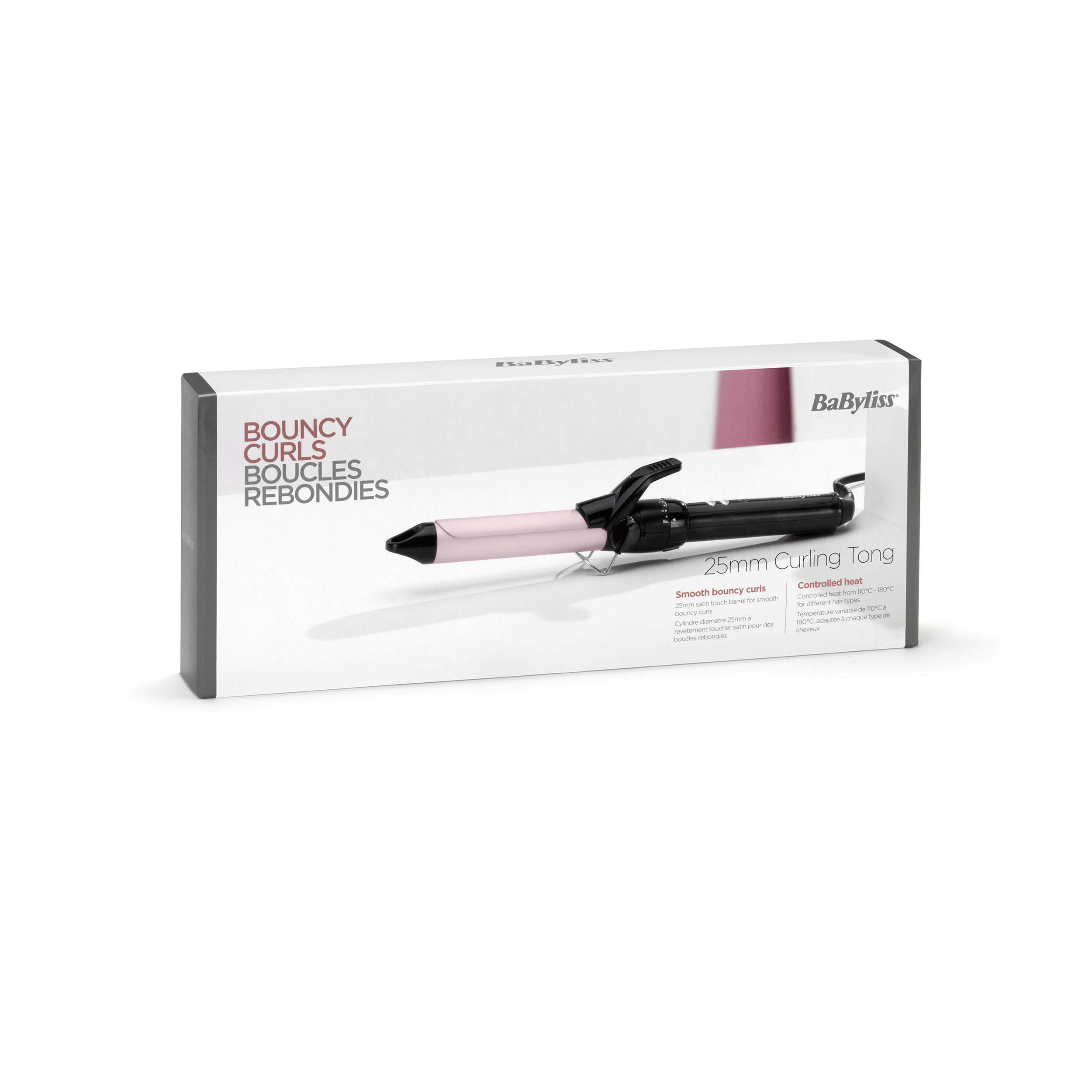 Voir la diapositive 2 : BABYLISS Boucleur C325E - Noir