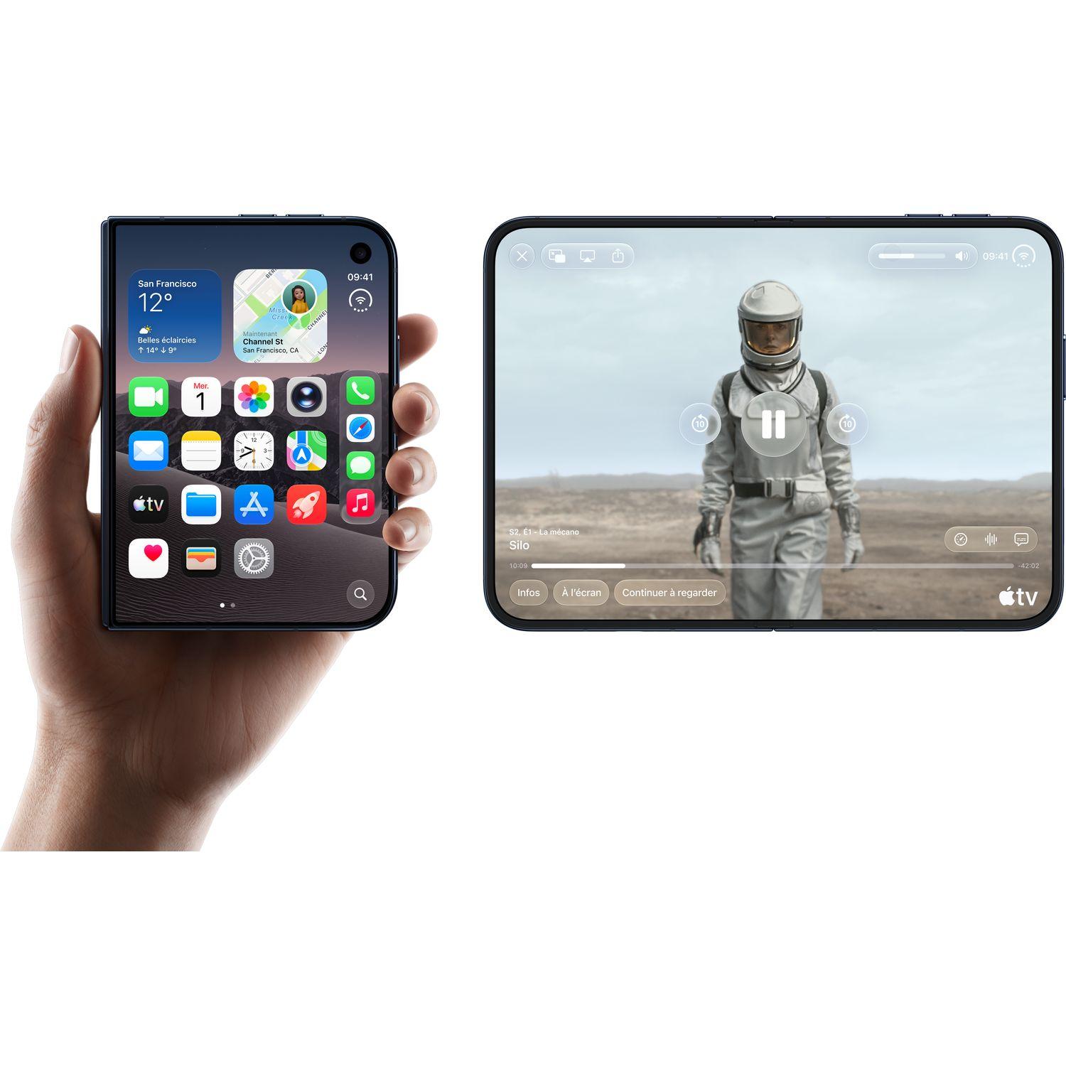 Voir la diapositive 3 : APPLE iPhone 18 DUO 1To - Ciel Nocturne