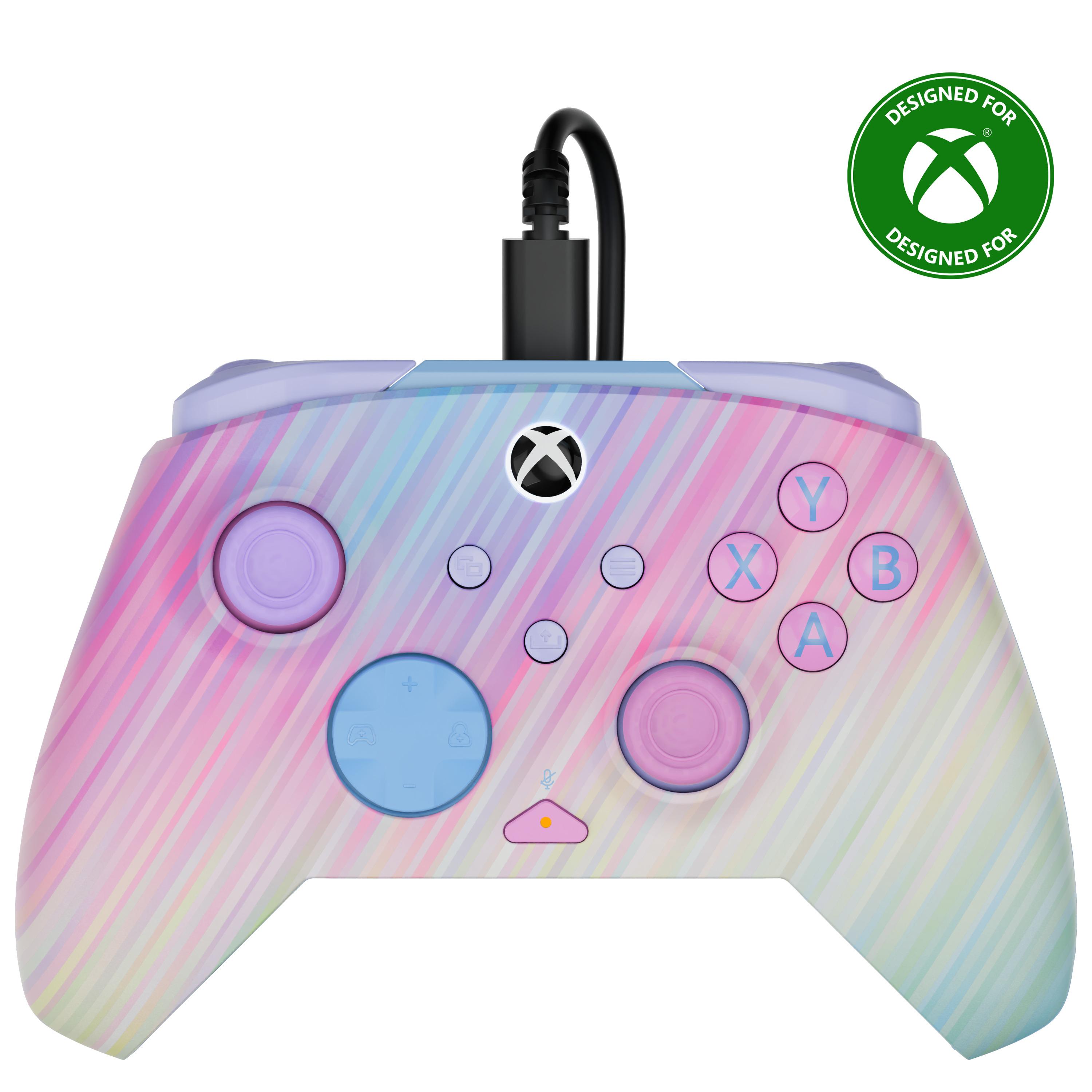 TURTLE BEACH Manette Filaire Rematch Cotton Candy Xbox Series