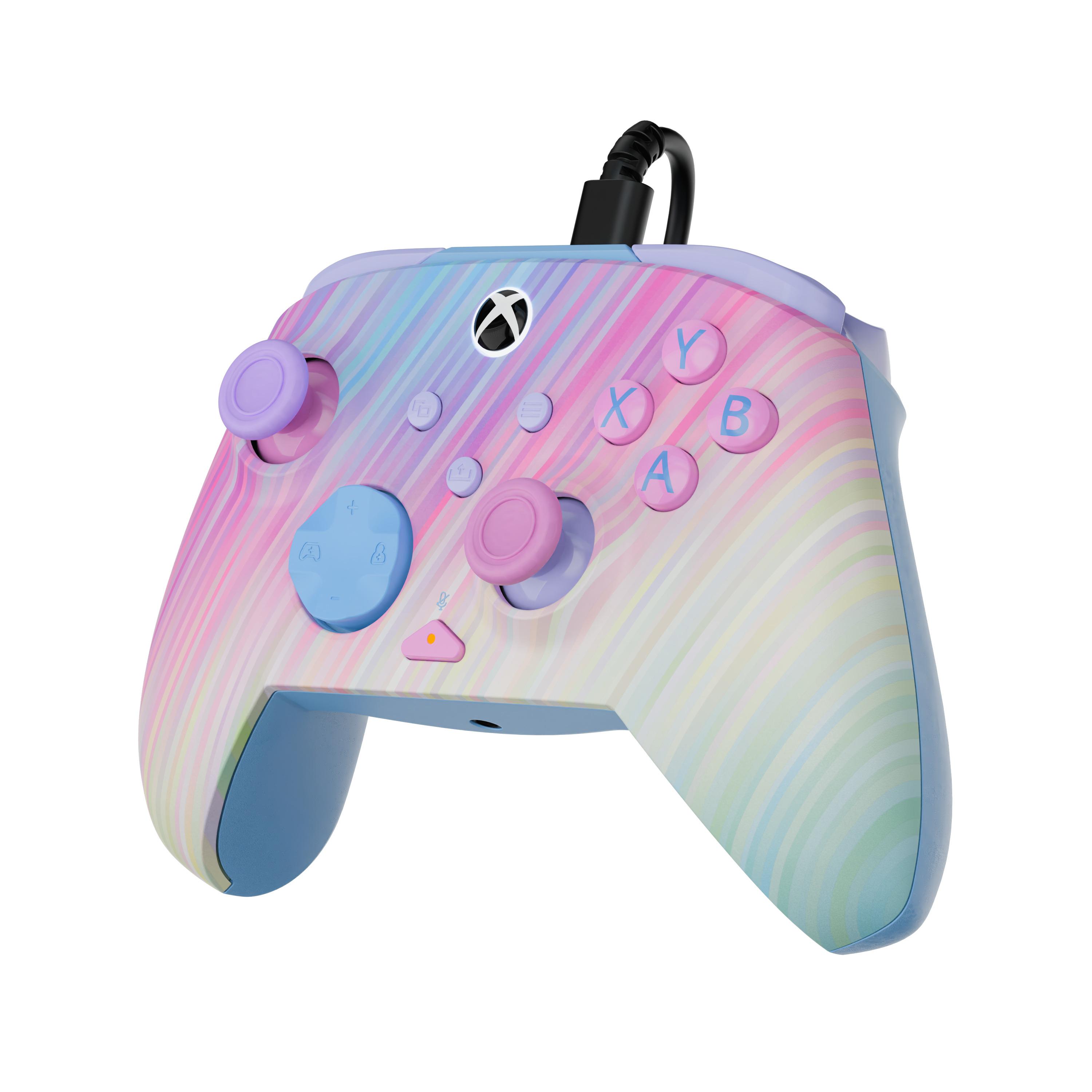 Voir la diapositive 3 : TURTLE BEACH Manette Filaire Rematch Cotton Candy Xbox Series