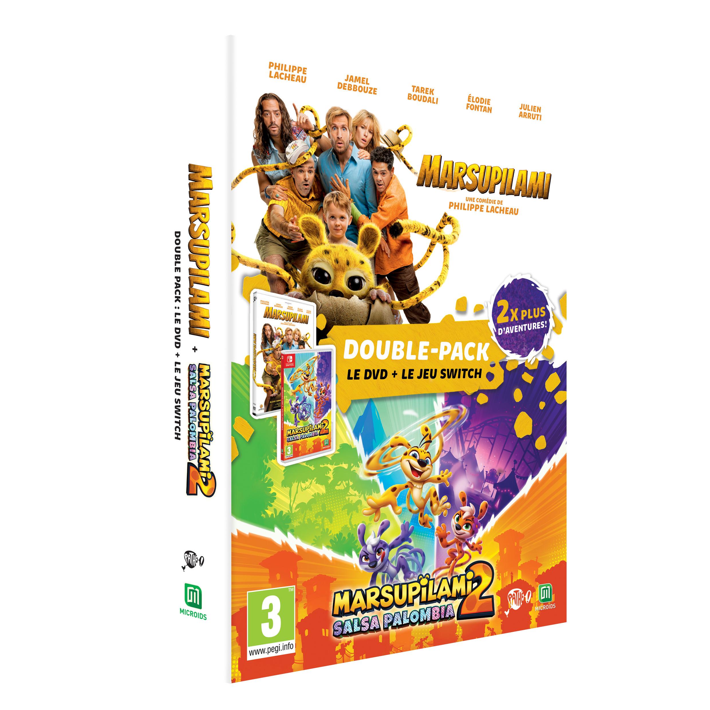 Pack Jeu Nintendo Switch + DVD Marsupilami 2
