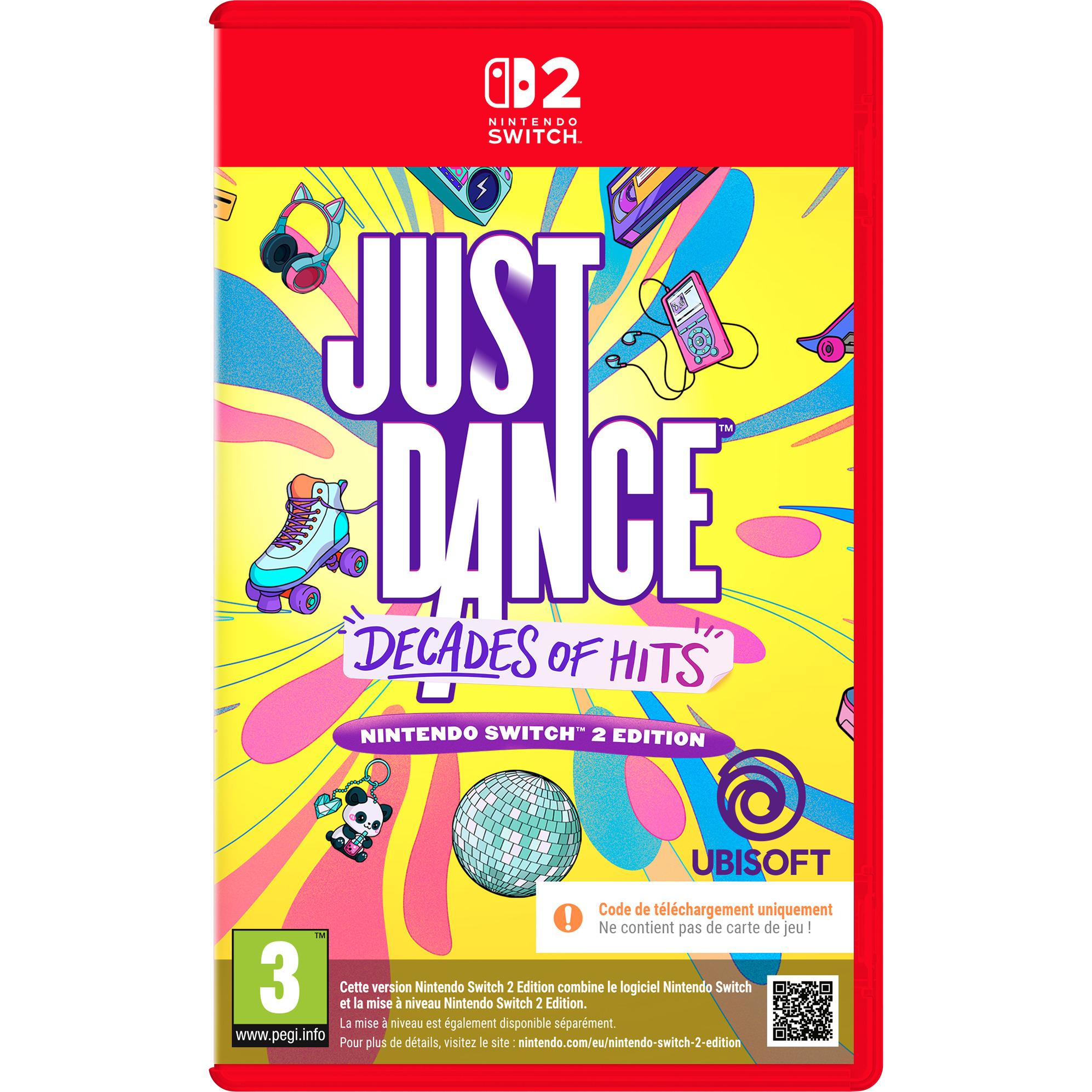 Just Dance Decades Of Hits Nintendo Switch 2 - Code de Téléchargement