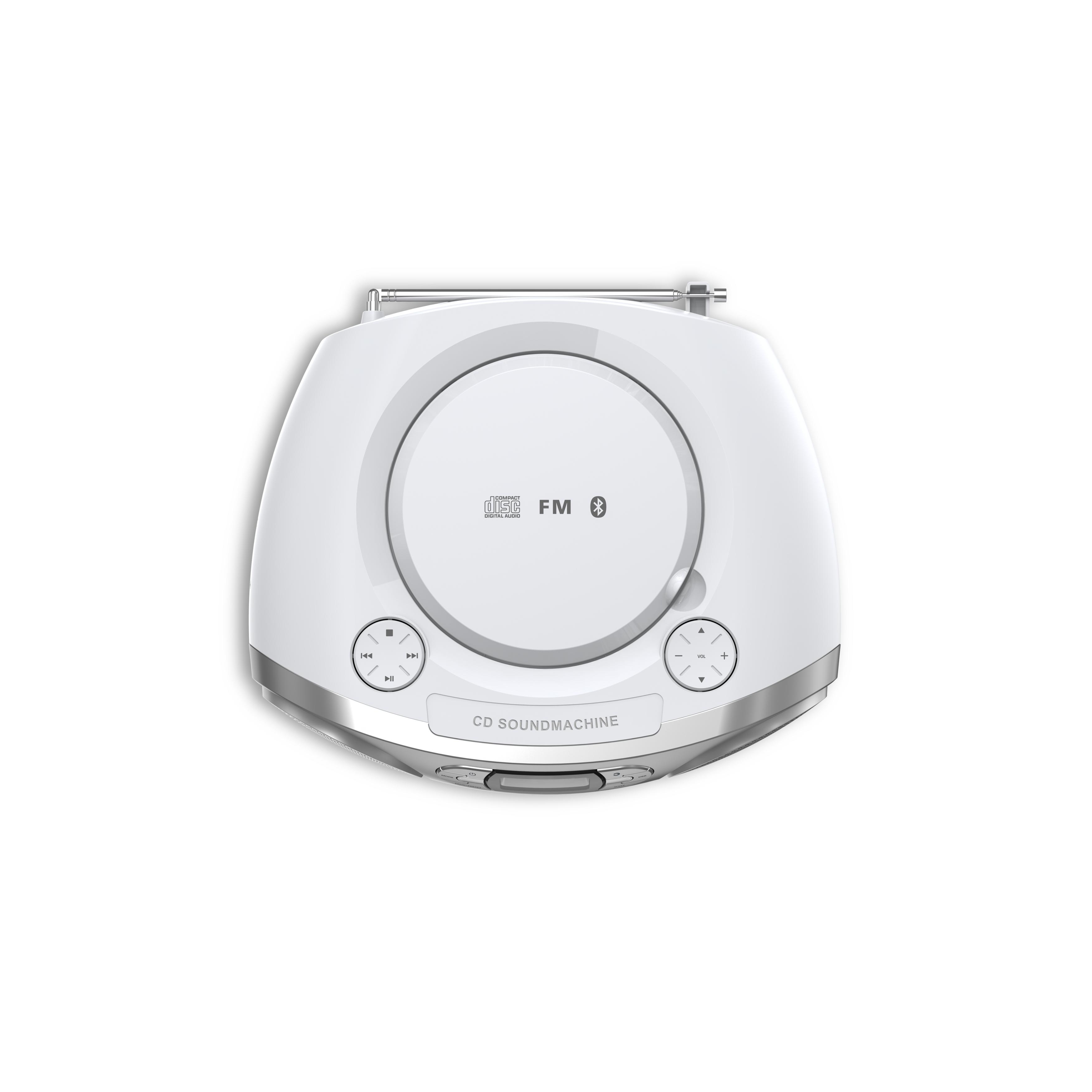 Voir la diapositive 2 : PHILIPS Lecteur de CD portable TAZ2000S/10 - Argent