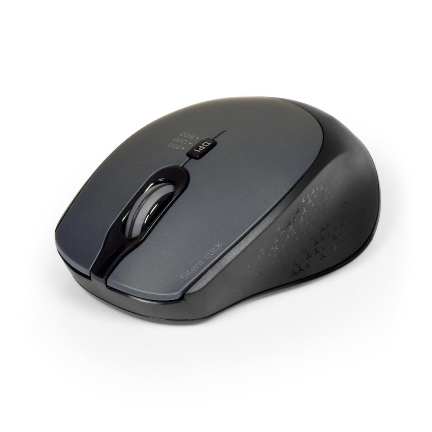 Voir la diapositive 4 : Souris sans fil PORT DESIGNS silencieuse - noir