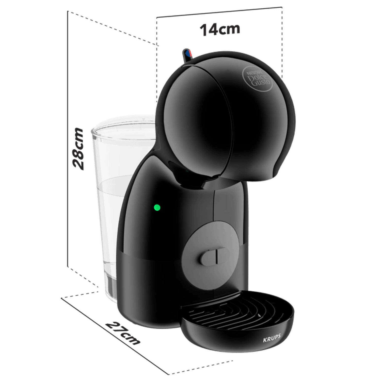 Voir la diapositive 7 : KRUPS Cafetière à dosettes PICCOLO YY5919FD - Noir