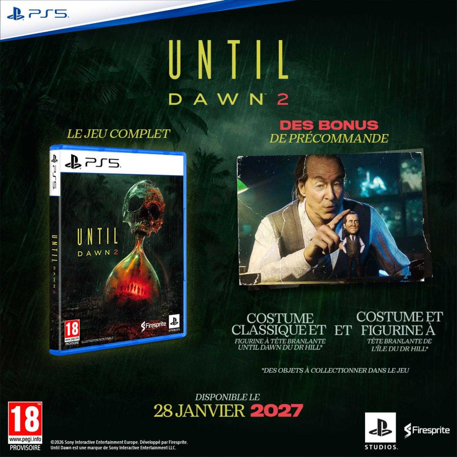 Voir la diapositive 3 : Until Dawn 2 PS5