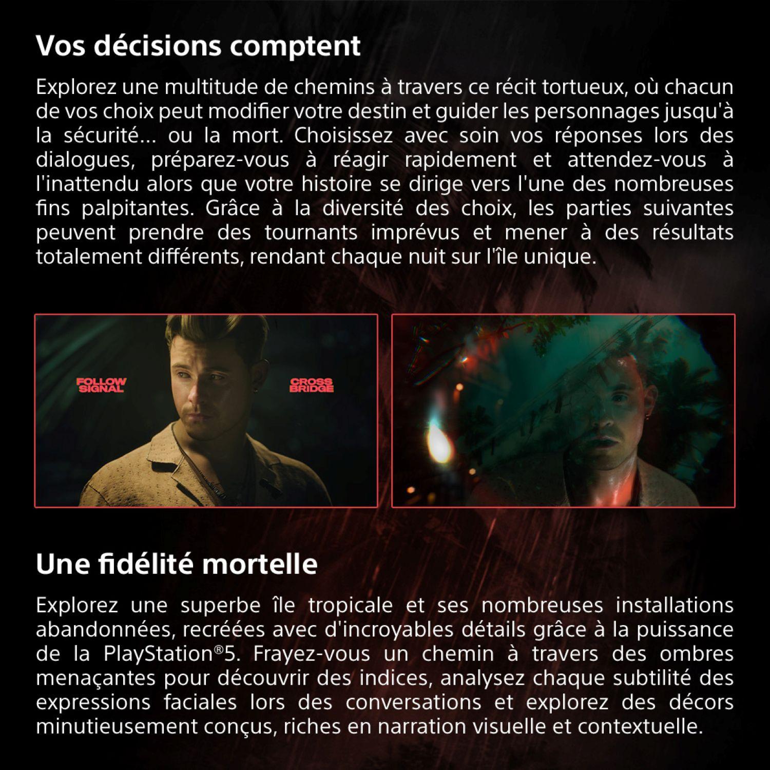 Voir la diapositive 5 : Until Dawn 2 PS5