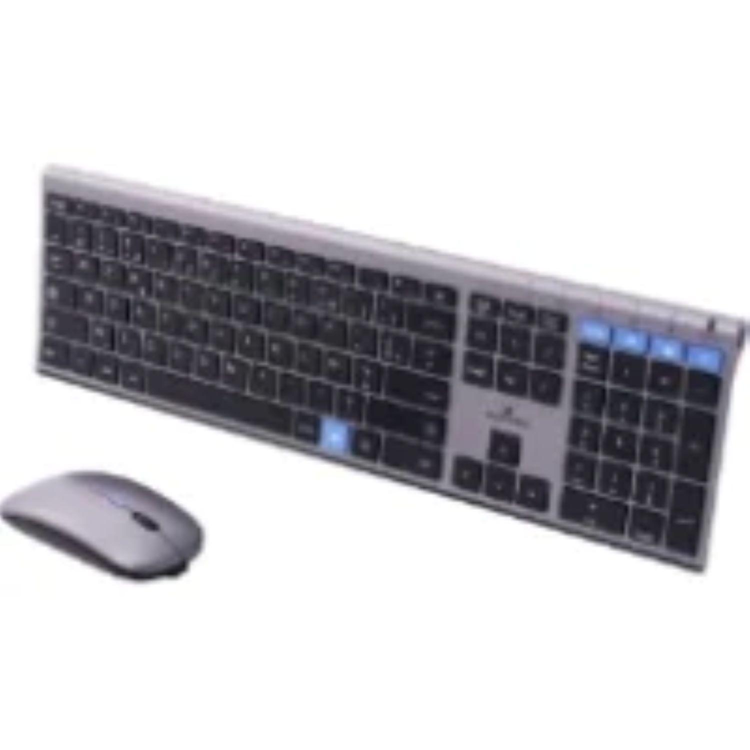 Voir la diapositive 3 : BLUESTORK Bundle Clavier + Souris sans fil - Noir