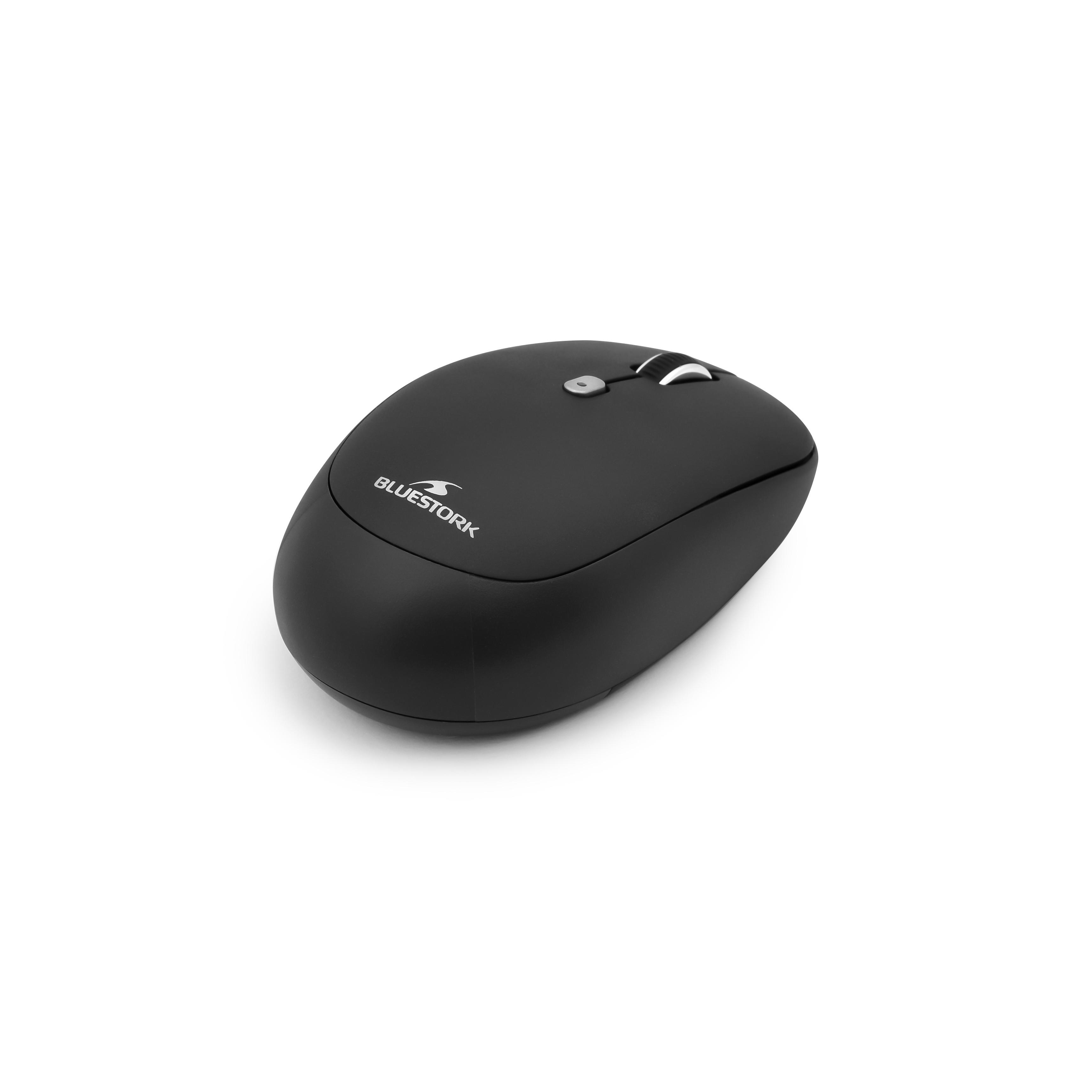 Voir la diapositive 5 : BLUESTORK Bundle Clavier + Souris sans fil - Noir