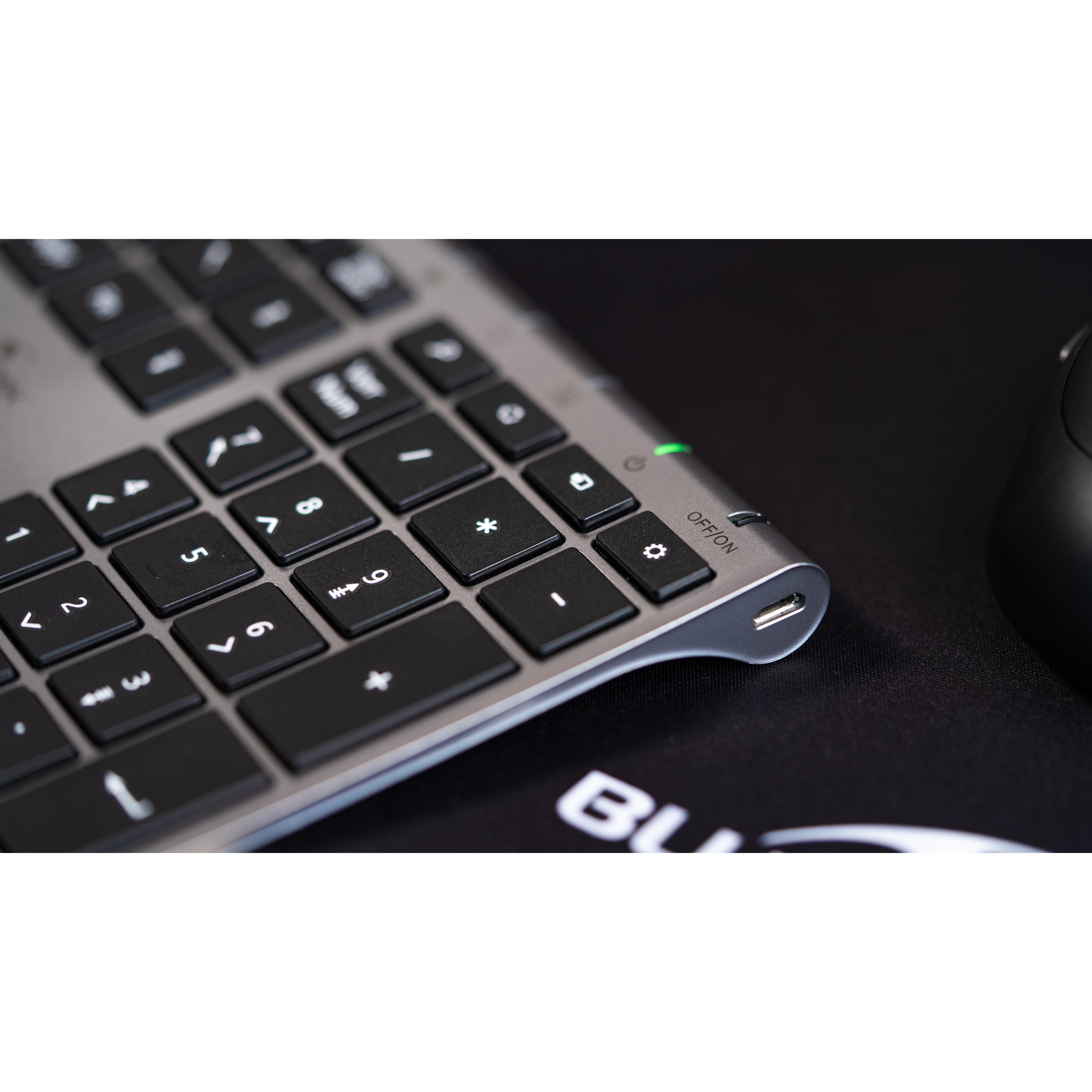 Voir la diapositive 8 : BLUESTORK Bundle Clavier + Souris sans fil - Noir