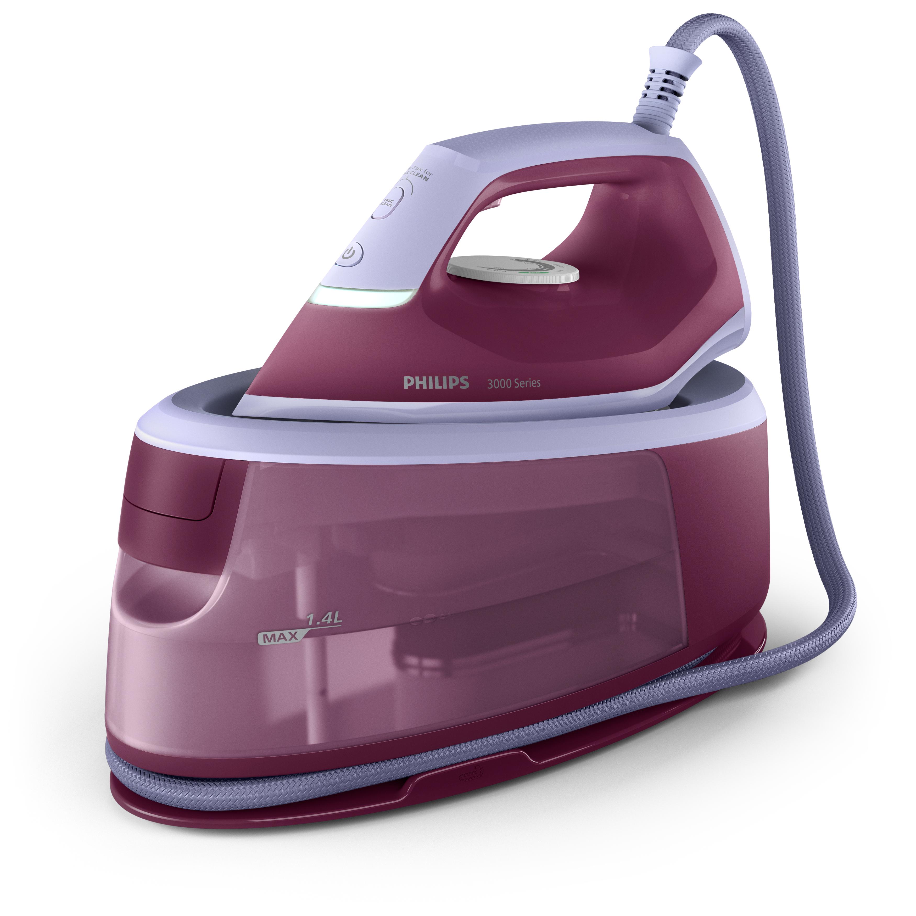 Voir la diapositive 2 : PHILIPS Centrale vapeur PSG3001/30 - Rose