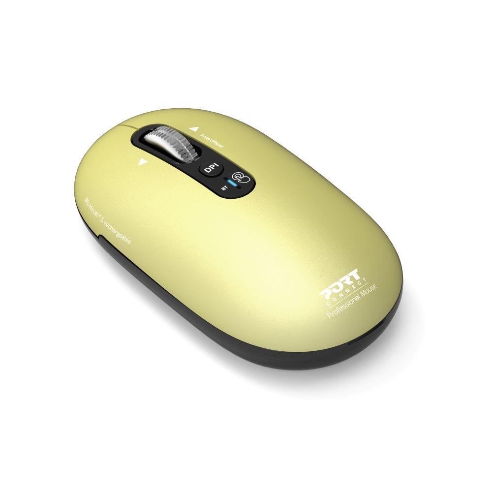 Voir la diapositive 2 : Souris sans fil Port Designs Pure Copper - Lemon
