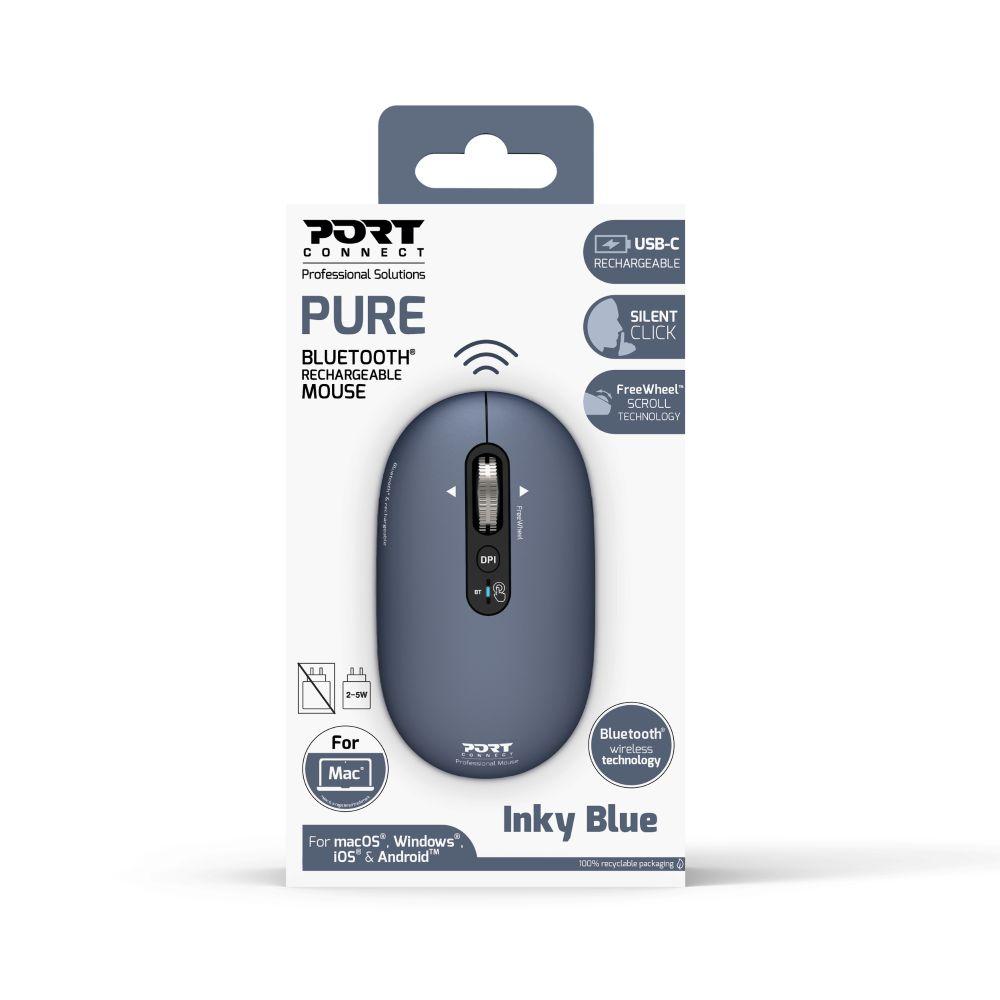 Voir la diapositive 4 : Souris sans fil Port Designs Pure Copper - Lavande