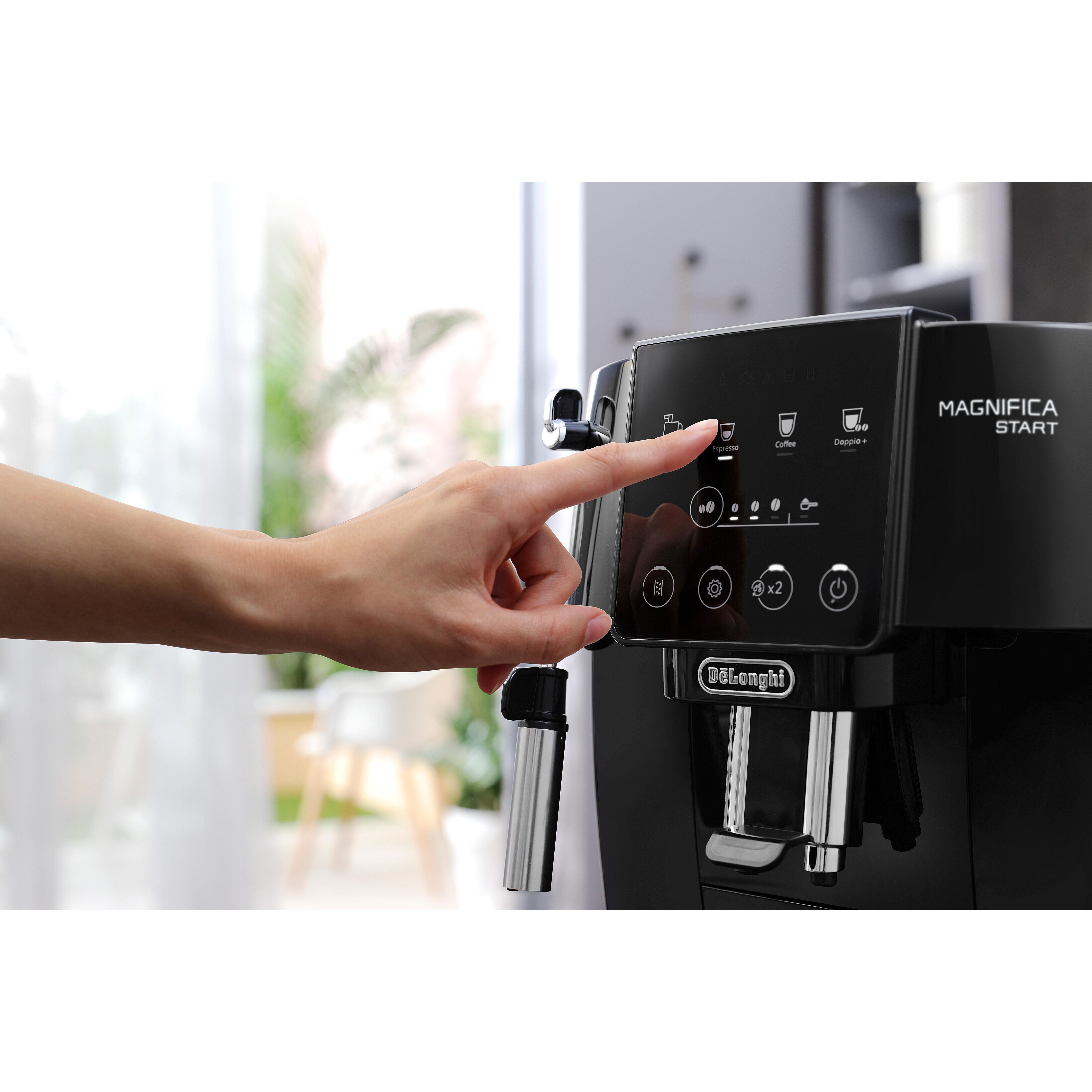 Voir la diapositive 4 : DELONGHI Expresso broyeur ECAM220.21.B - Noir
