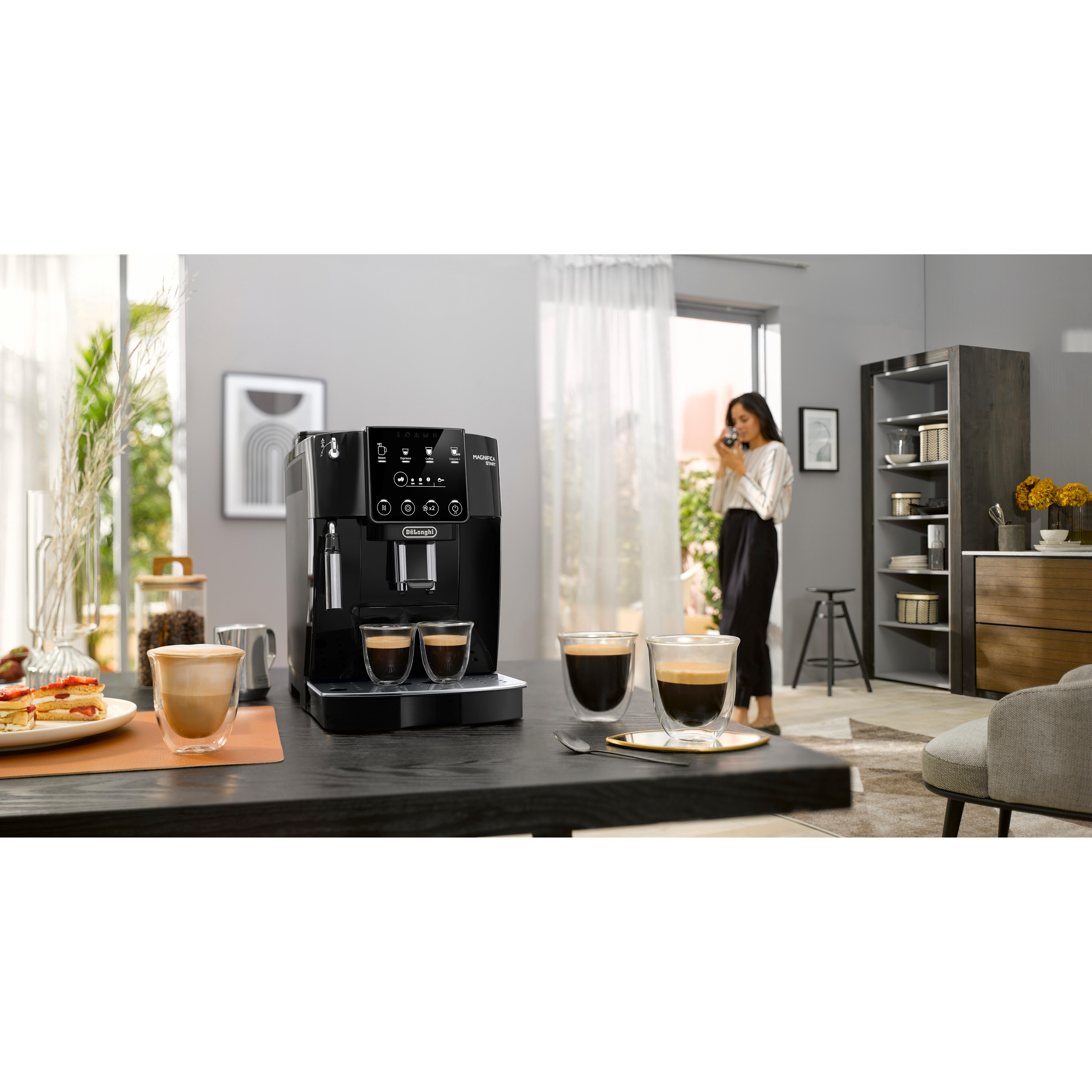Voir la diapositive 8 : DELONGHI Expresso broyeur ECAM220.21.B - Noir
