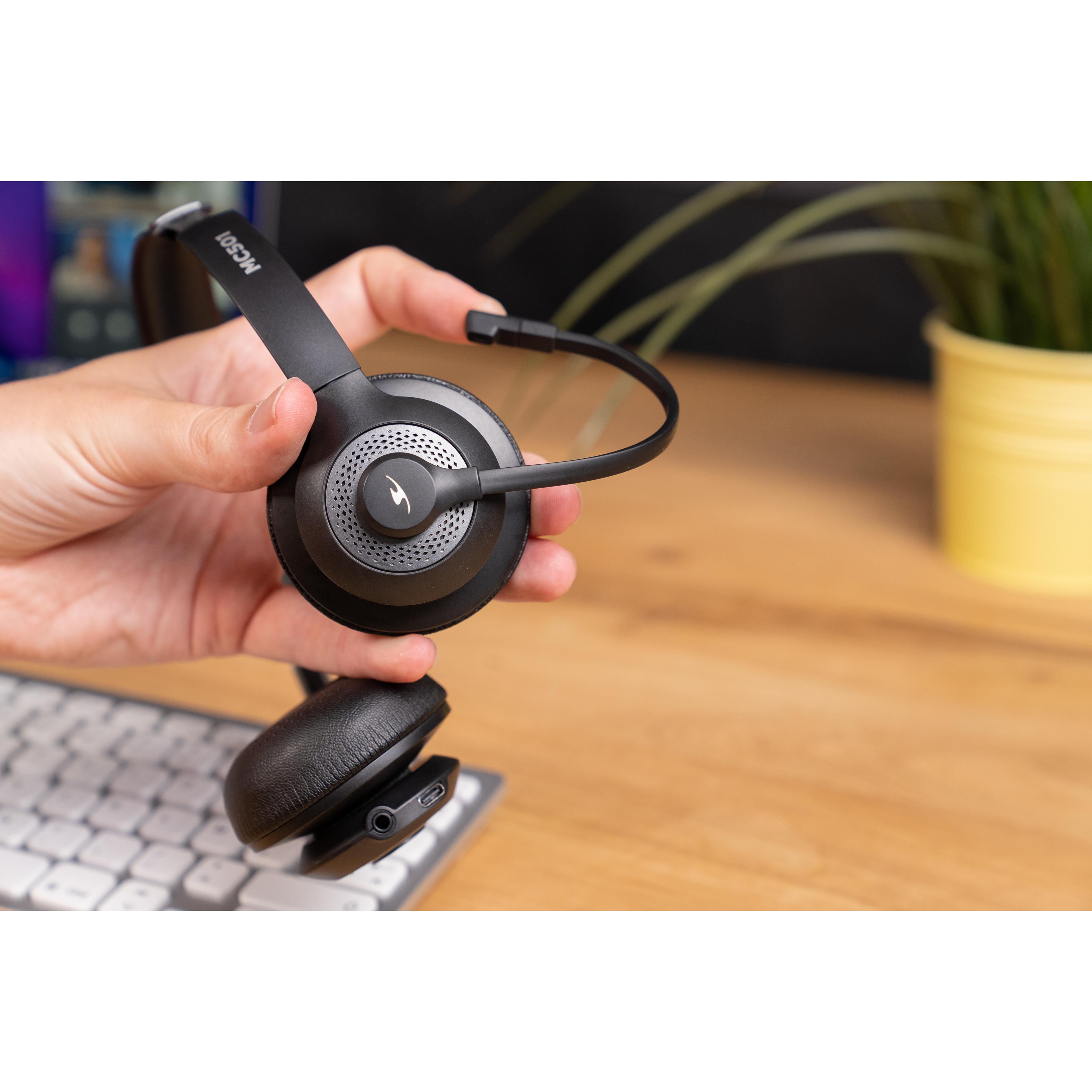 Voir la diapositive 10 : MOBILITY LAB Casque audio Bluestork micro MC501 - Noir