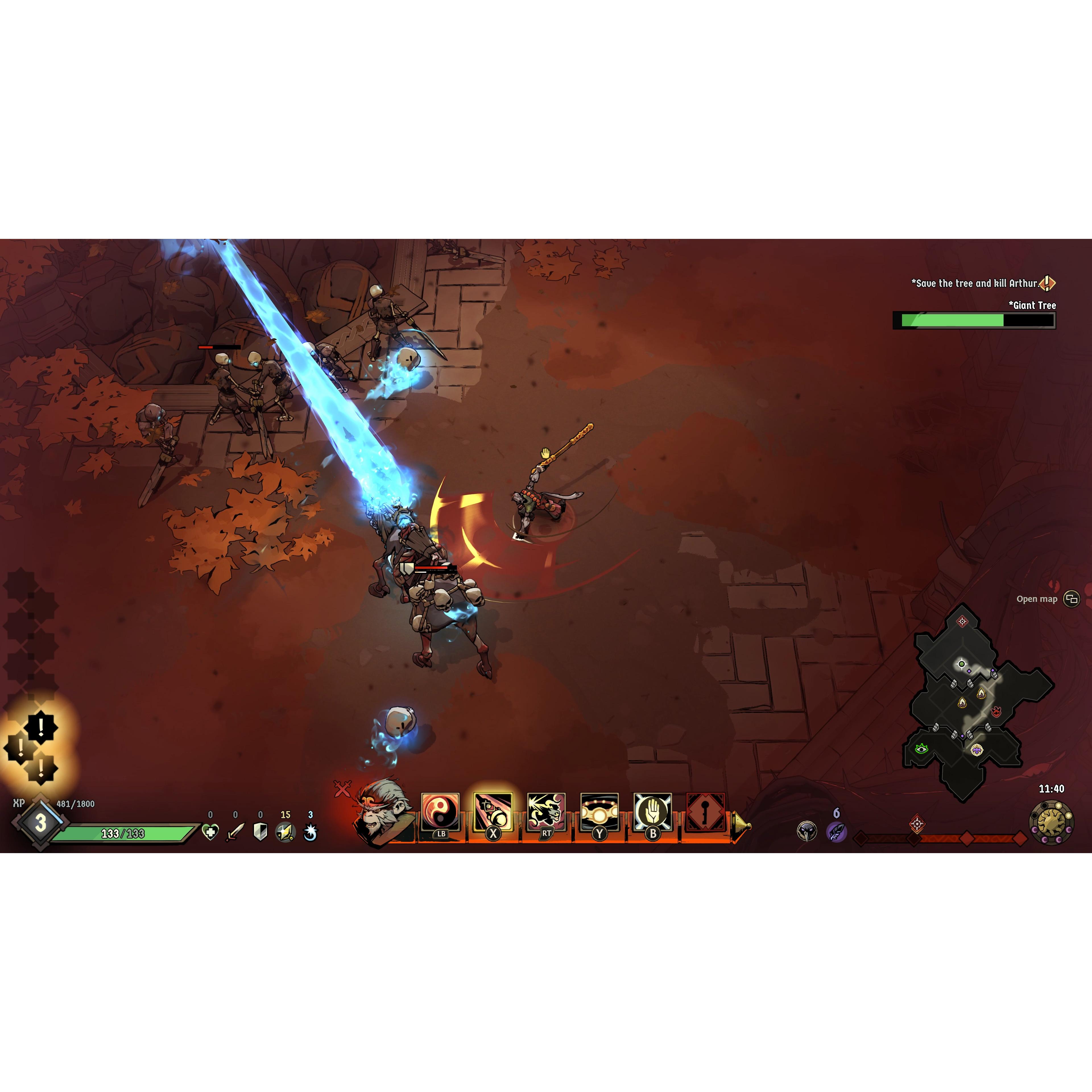 Voir la diapositive 3 : Ravenswatch - Legendary Edition PS4