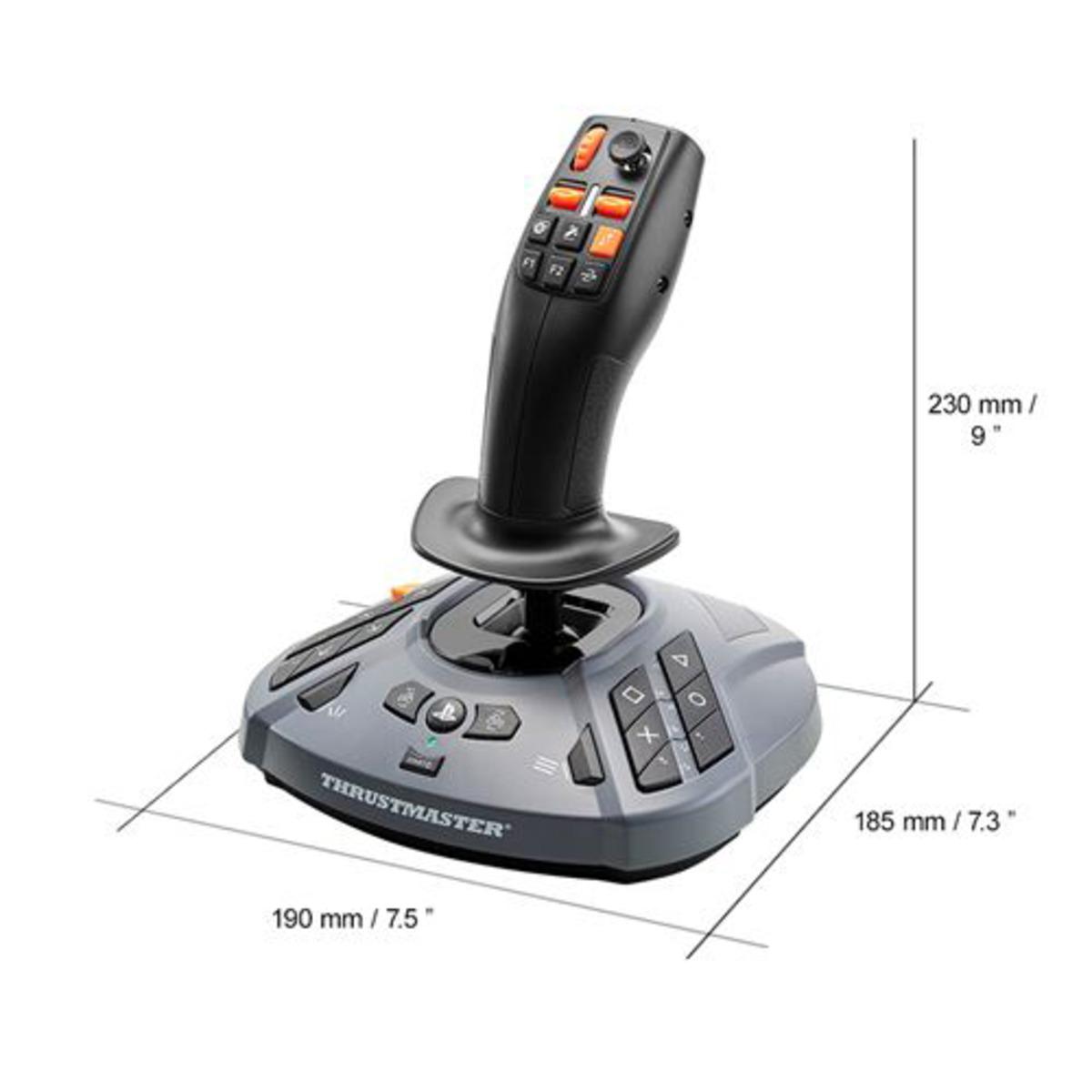 Voir la diapositive 5 : THRUSTMASTER Joystick Simtask Farmstick PS5