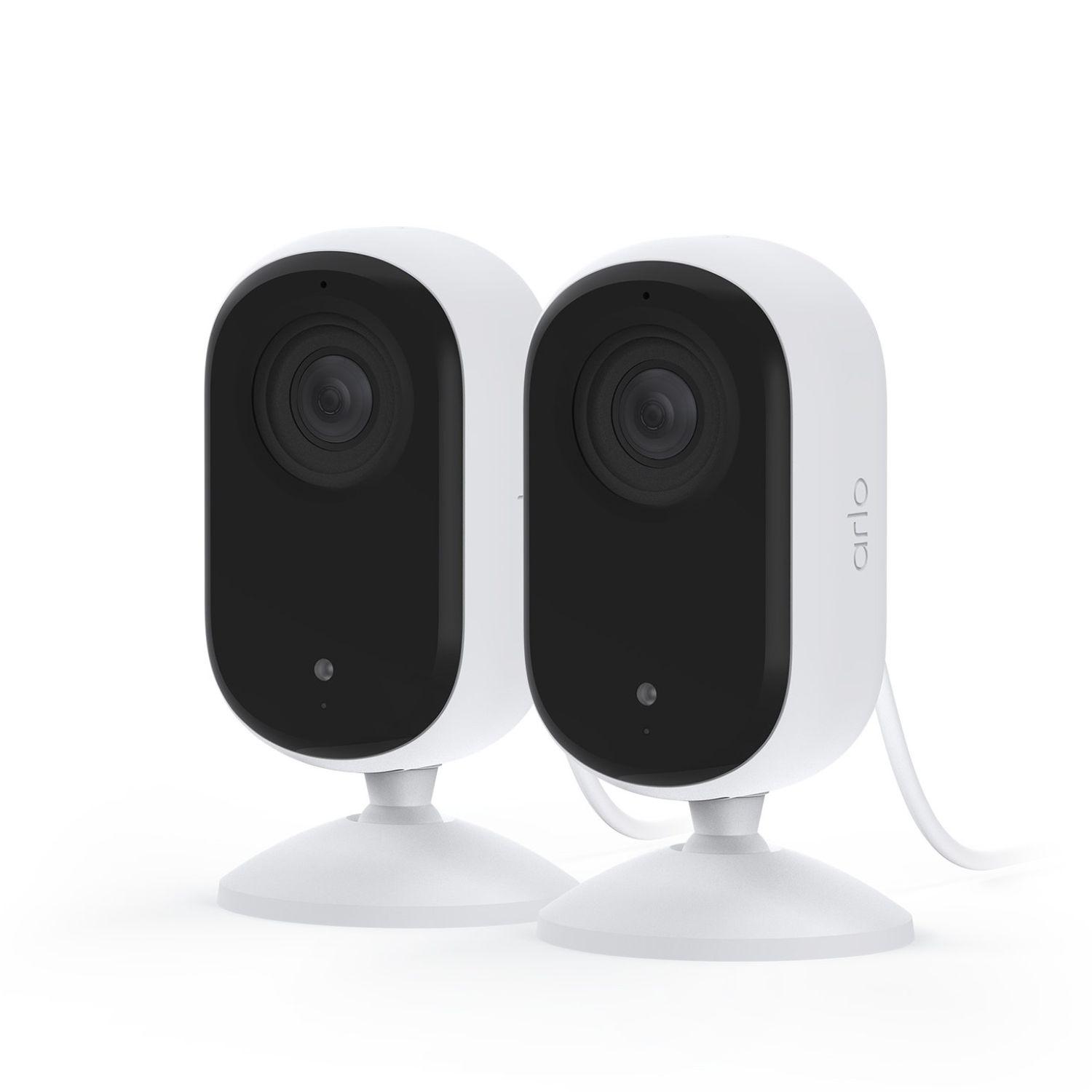 MOBILITY LAB Pack de 2 caméras de sécurité ARLO Essential 2K intérieur