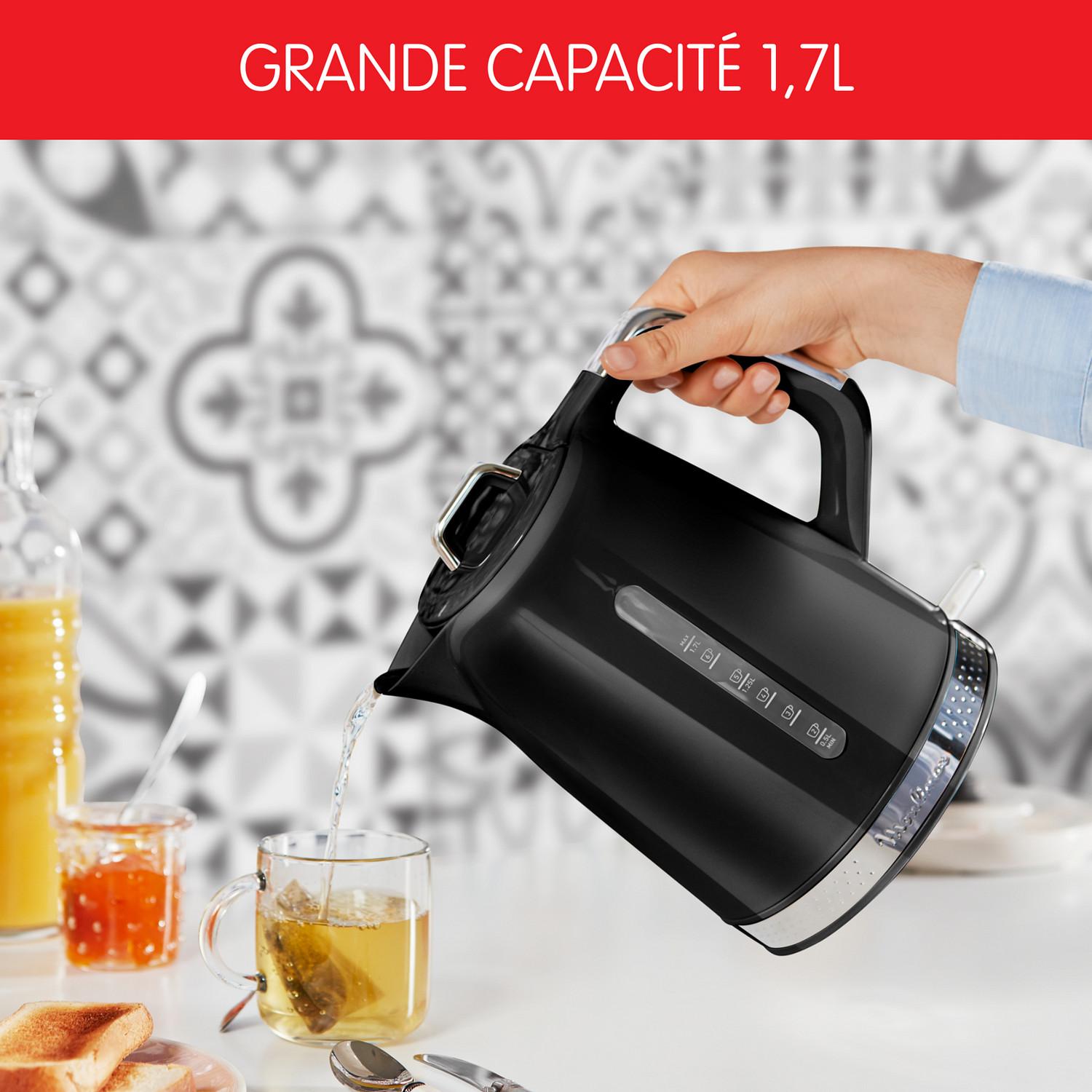Voir la diapositive 2 : MOULINEX Bouilloire BY320B10 - Noir