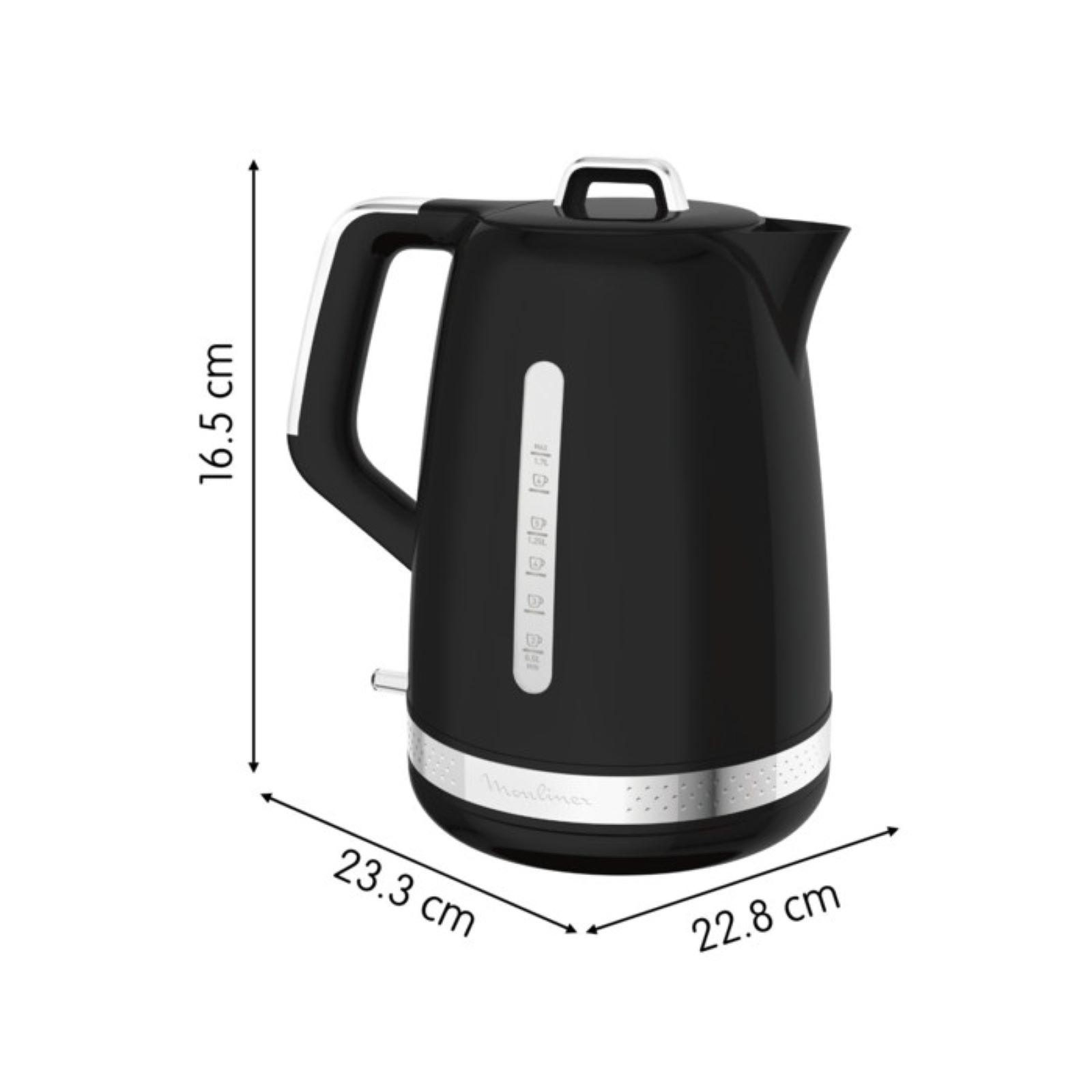 Voir la diapositive 7 : MOULINEX Bouilloire BY320B10 - Noir