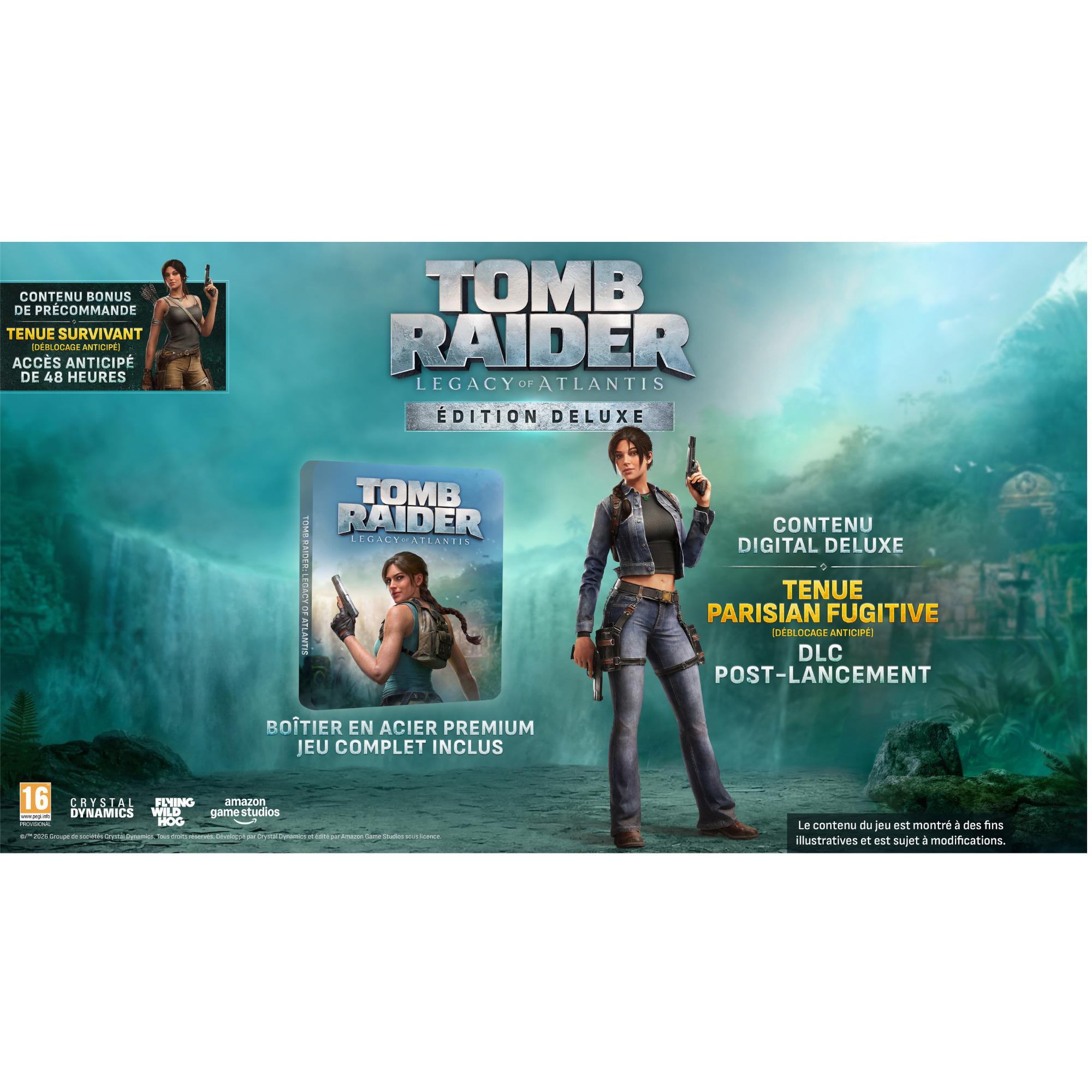 Voir la diapositive 2 : Tomb Raider : Legacy Of Atlantis - Deluxe Edition Nintendo Switch 2