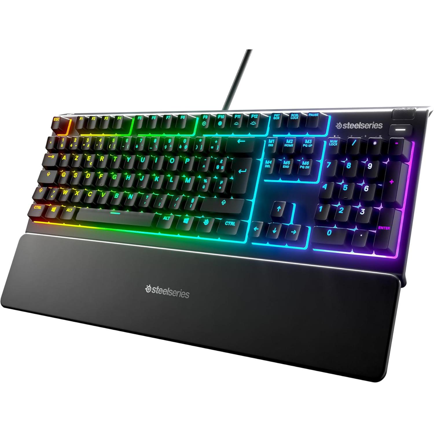 Voir la diapositive 2 : Clavier gamer STEELSERIES APEX 3 FR