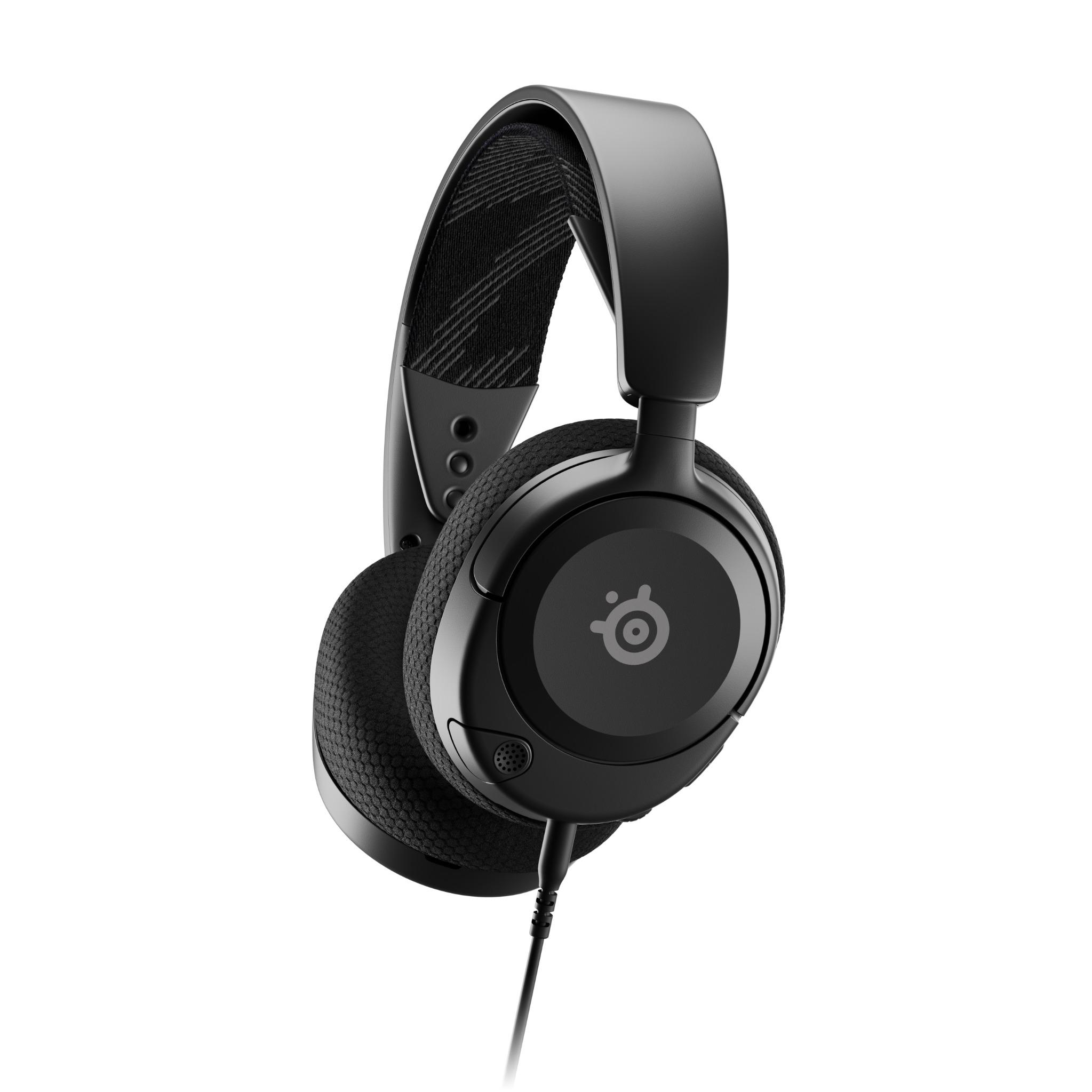 Casque Gaming circum-aural filaire SteelSeries Arctis Nova 1 - Noir