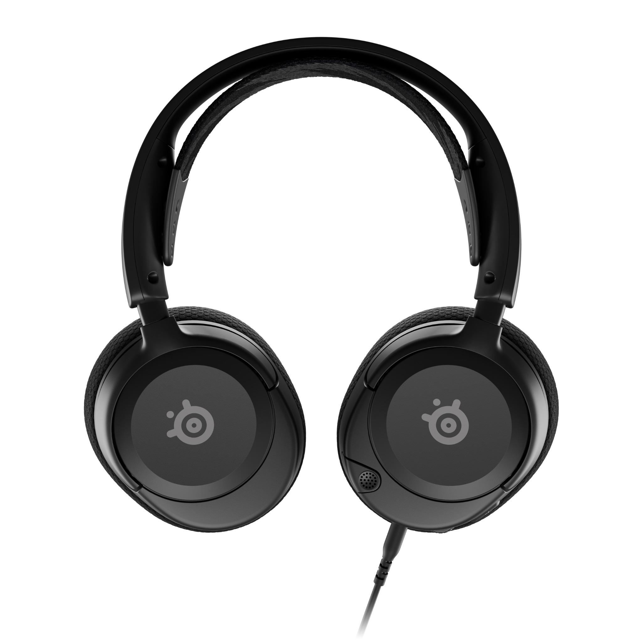 Voir la diapositive 2 : Casque Gaming circum-aural filaire SteelSeries Arctis Nova 1 - Noir