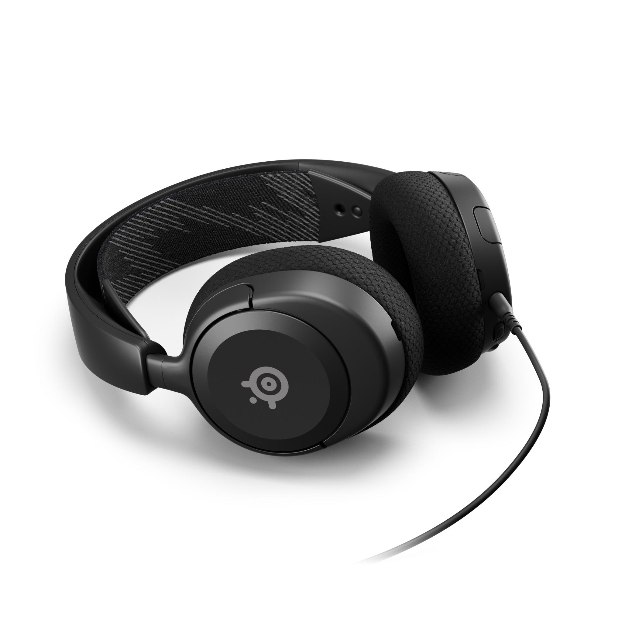Voir la diapositive 4 : Casque Gaming circum-aural filaire SteelSeries Arctis Nova 1 - Noir