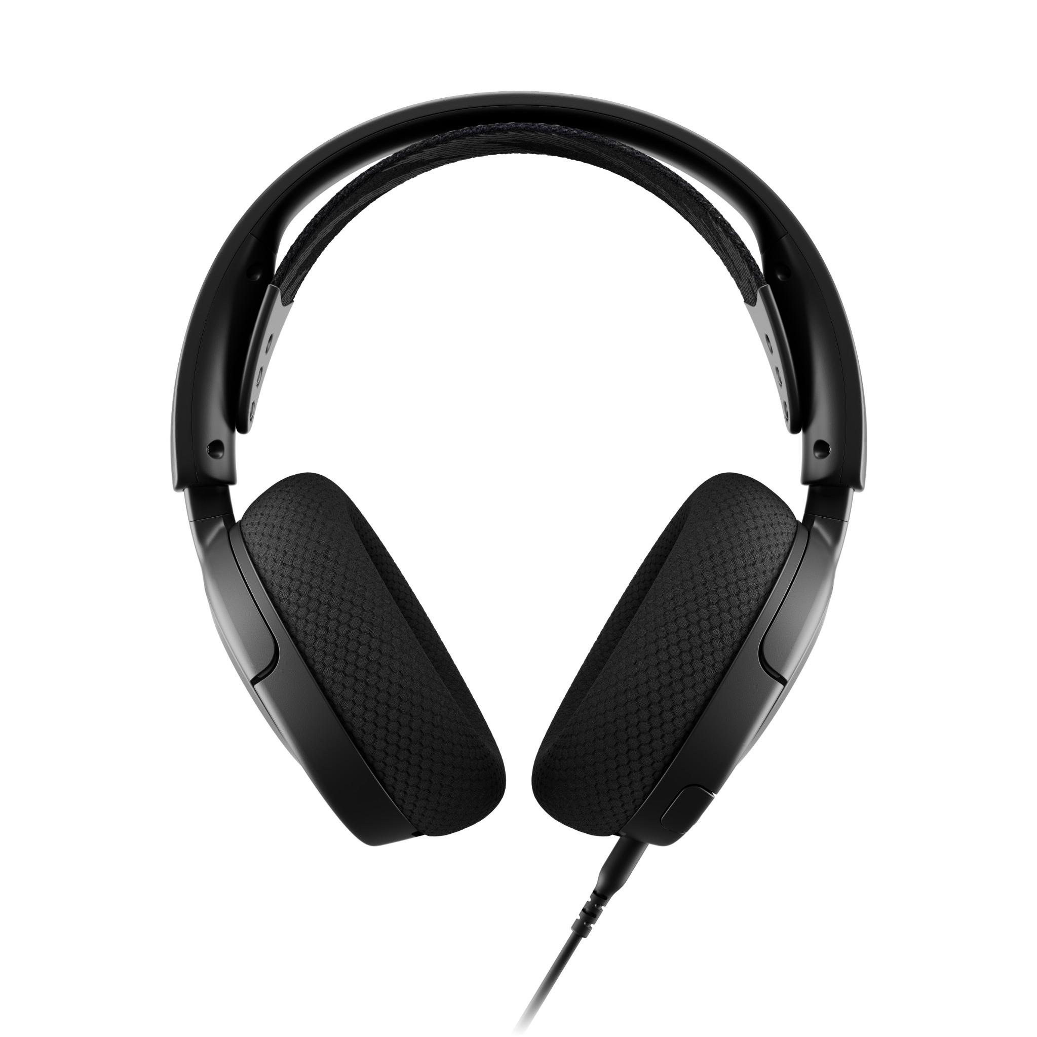 Voir la diapositive 6 : Casque Gaming circum-aural filaire SteelSeries Arctis Nova 1 - Noir