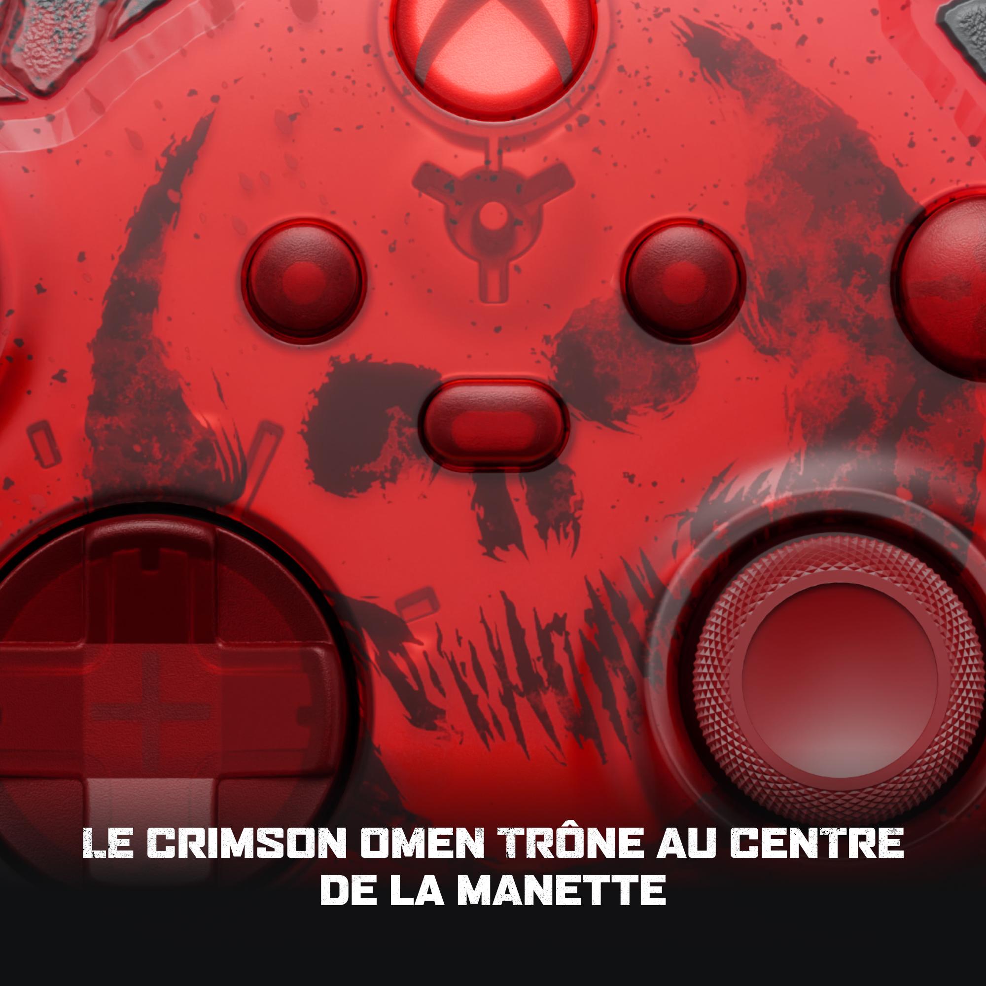 Voir la diapositive 4 : MICROSOFT Manette Sans Fil Gears Of War E-day Edition Limitée Xbox Series