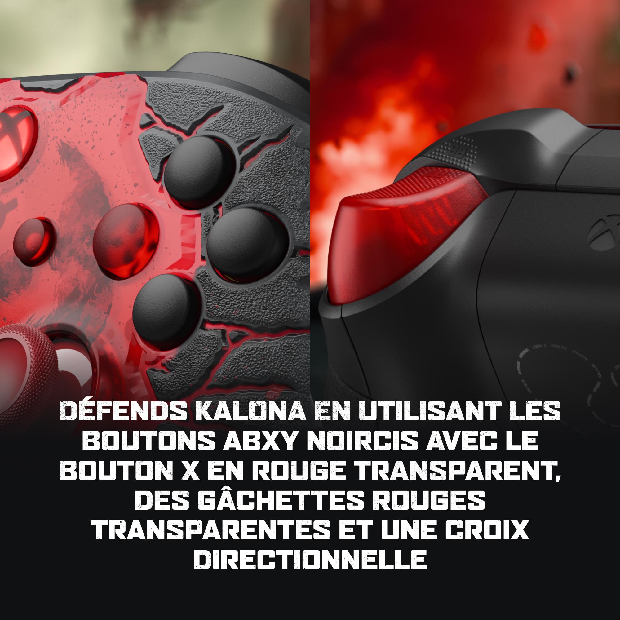 Voir la diapositive 5 : MICROSOFT Manette Sans Fil Gears Of War E-day Edition Limitée Xbox Series