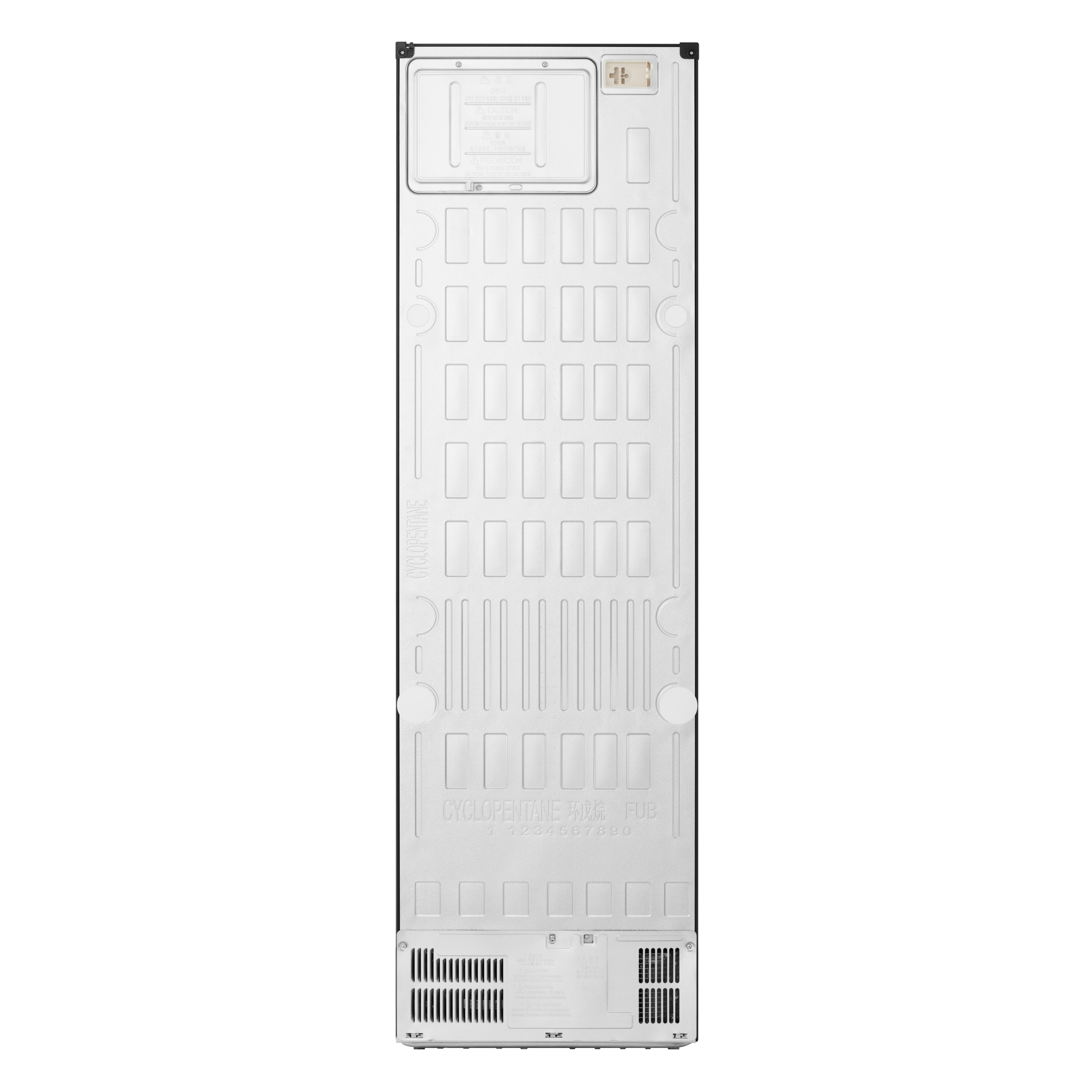Voir la diapositive 10 : LG Réfrigérateur combiné GBBSJ20DEP, 375 L, Froid ventilé No Frost, D